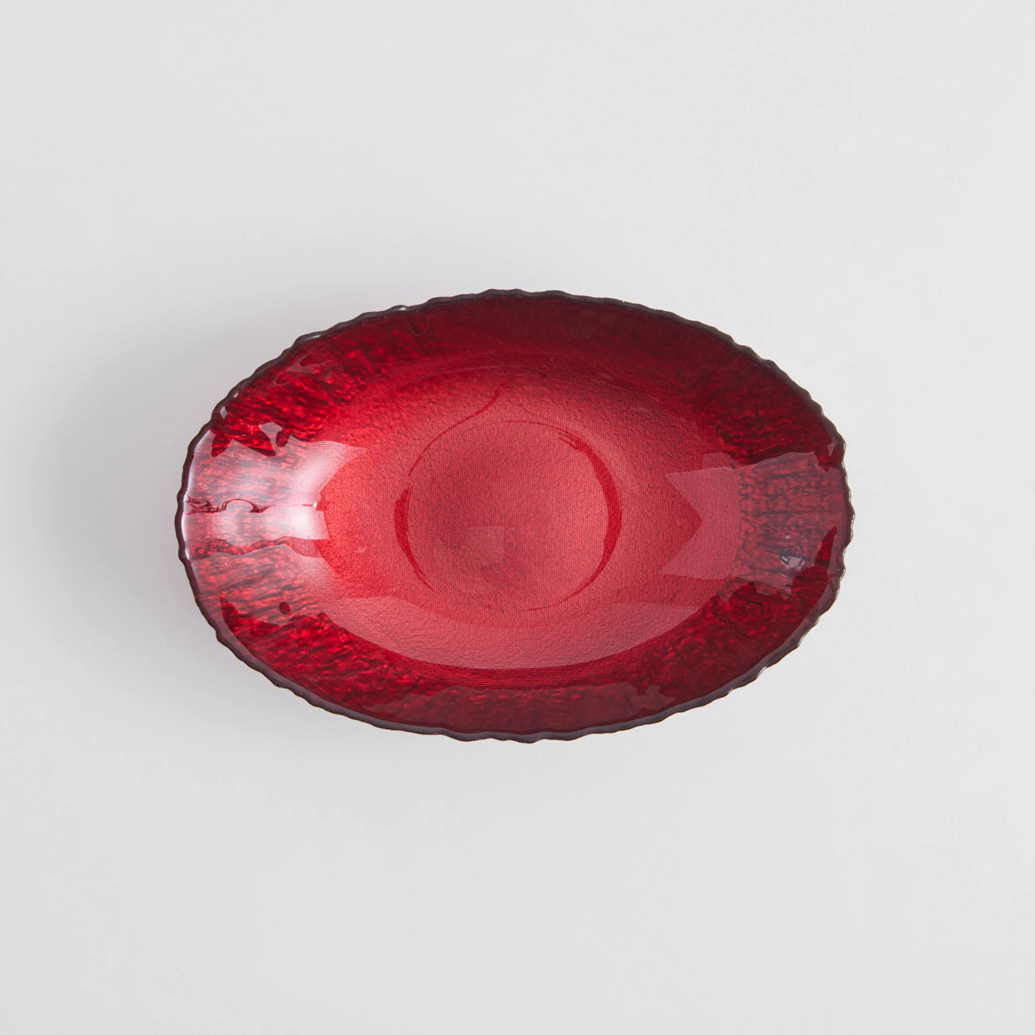 DENIZ Bol decorativ, sticlă, L.27cm - Image 3
