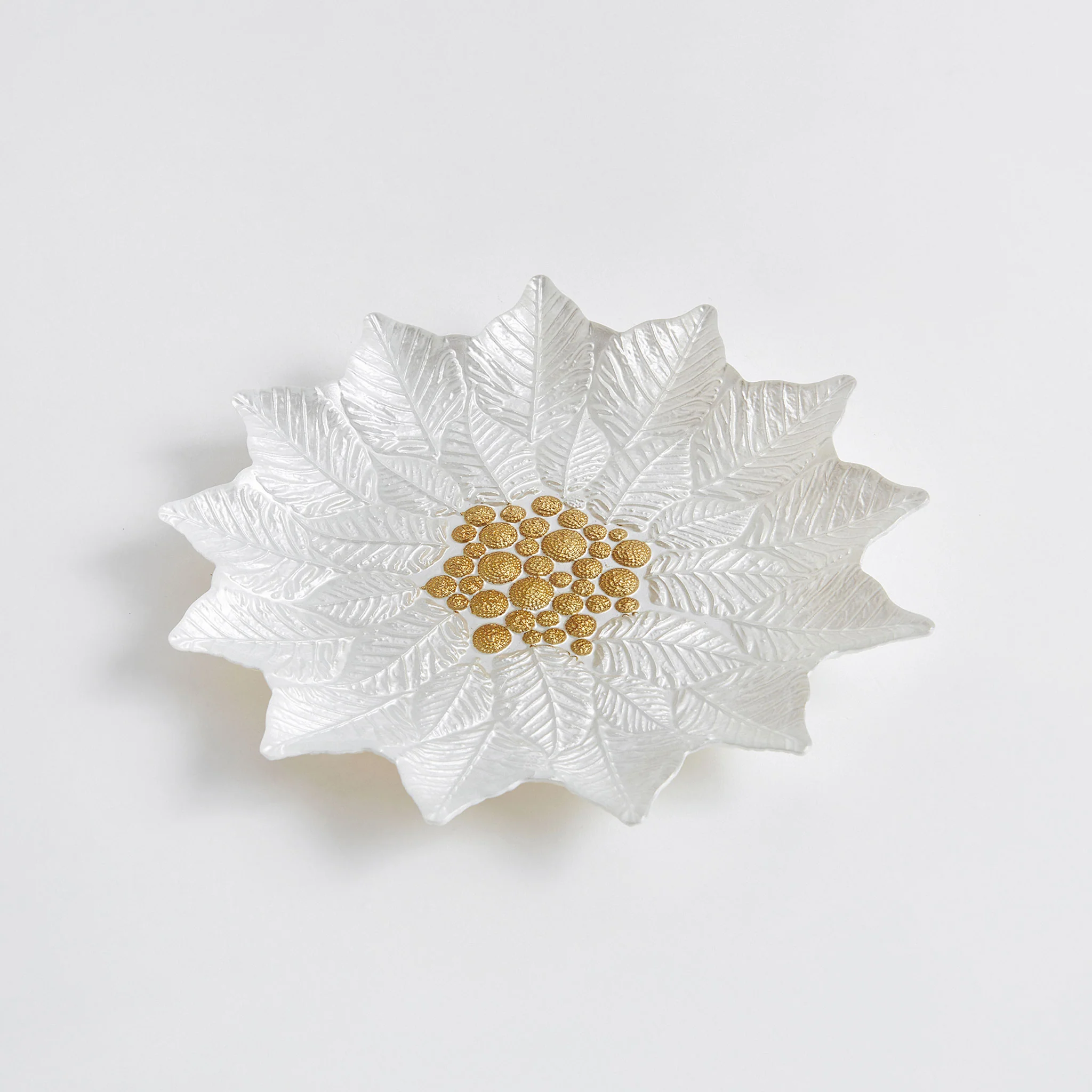 PAVIA Platou, sticlă, D.24cm - Image 2