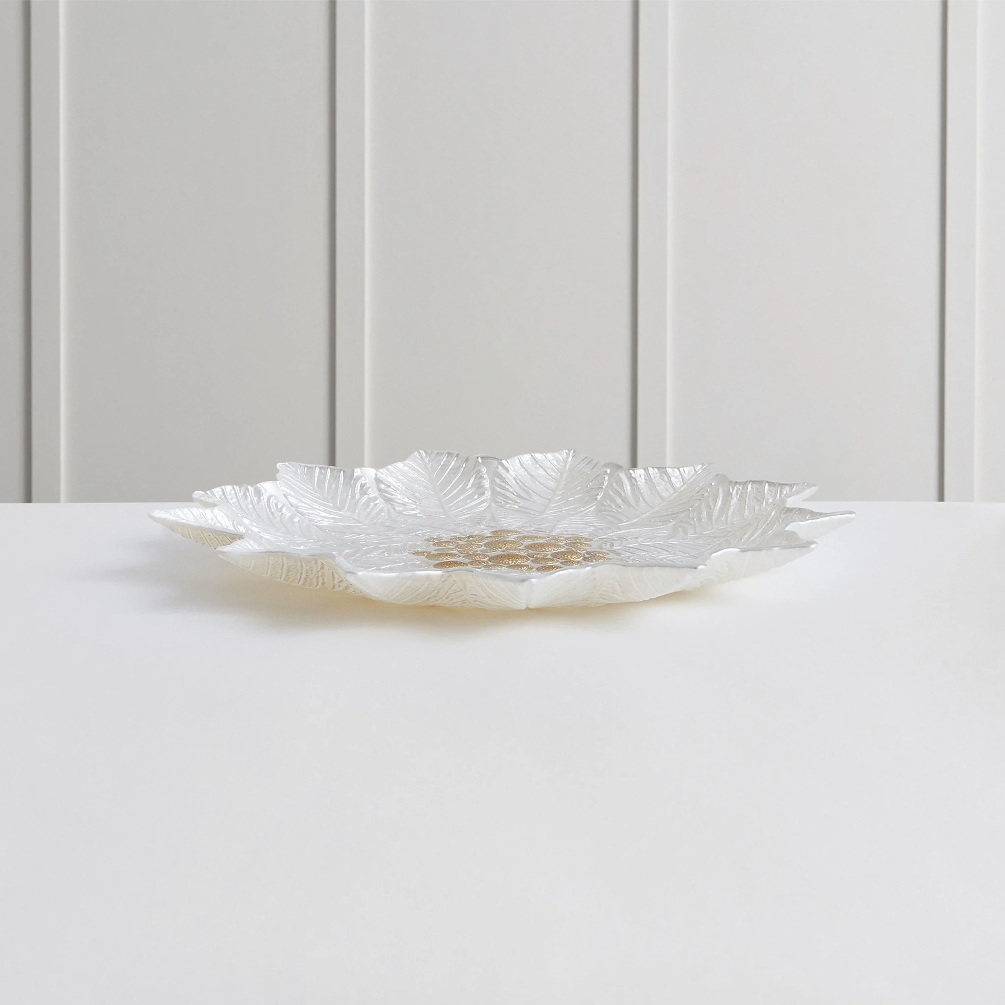 PAVIA Platou, sticlă, D.24cm - Image 3