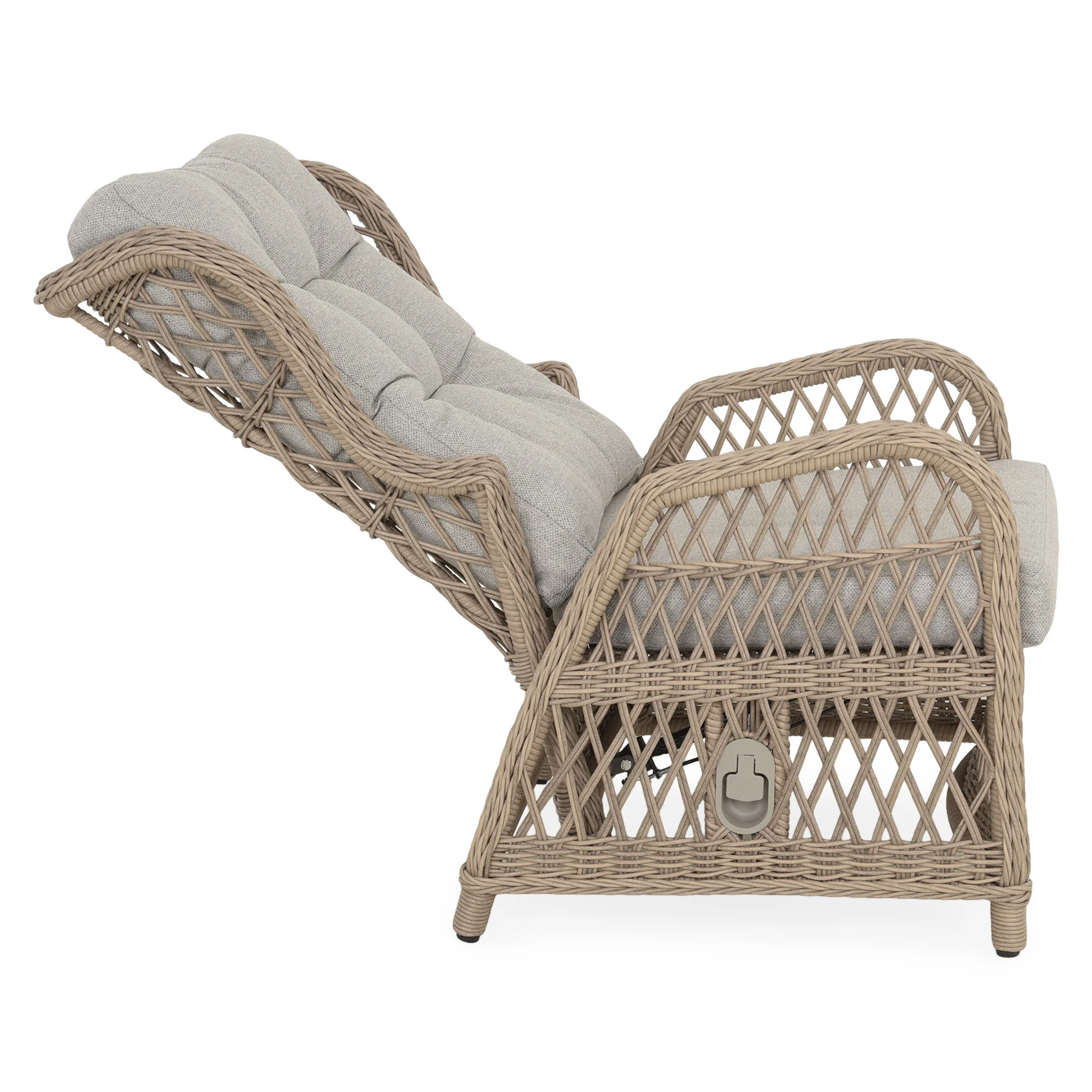 COSETTE Set mobilier terasă/grădină, 2 fotolii, 2 taburete și măsuță - Image 10