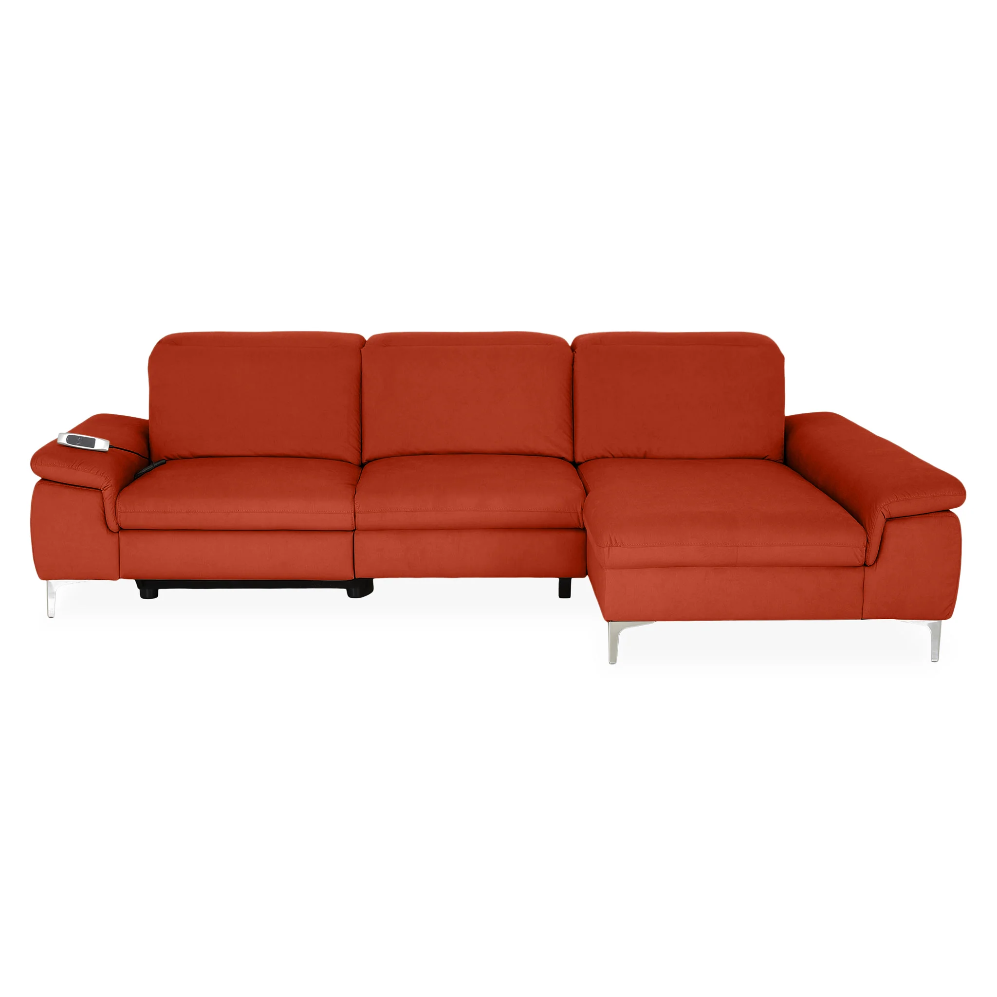 SOUND Colțar șezlong stânga/dreapta, 1 recliner electric și mecanism tetiere, stofă - Image 105