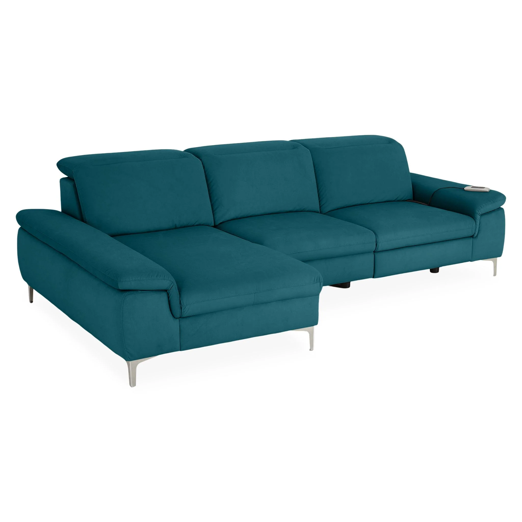 SOUND Colțar șezlong stânga/dreapta, 1 recliner electric și mecanism tetiere, stofă - Image 151