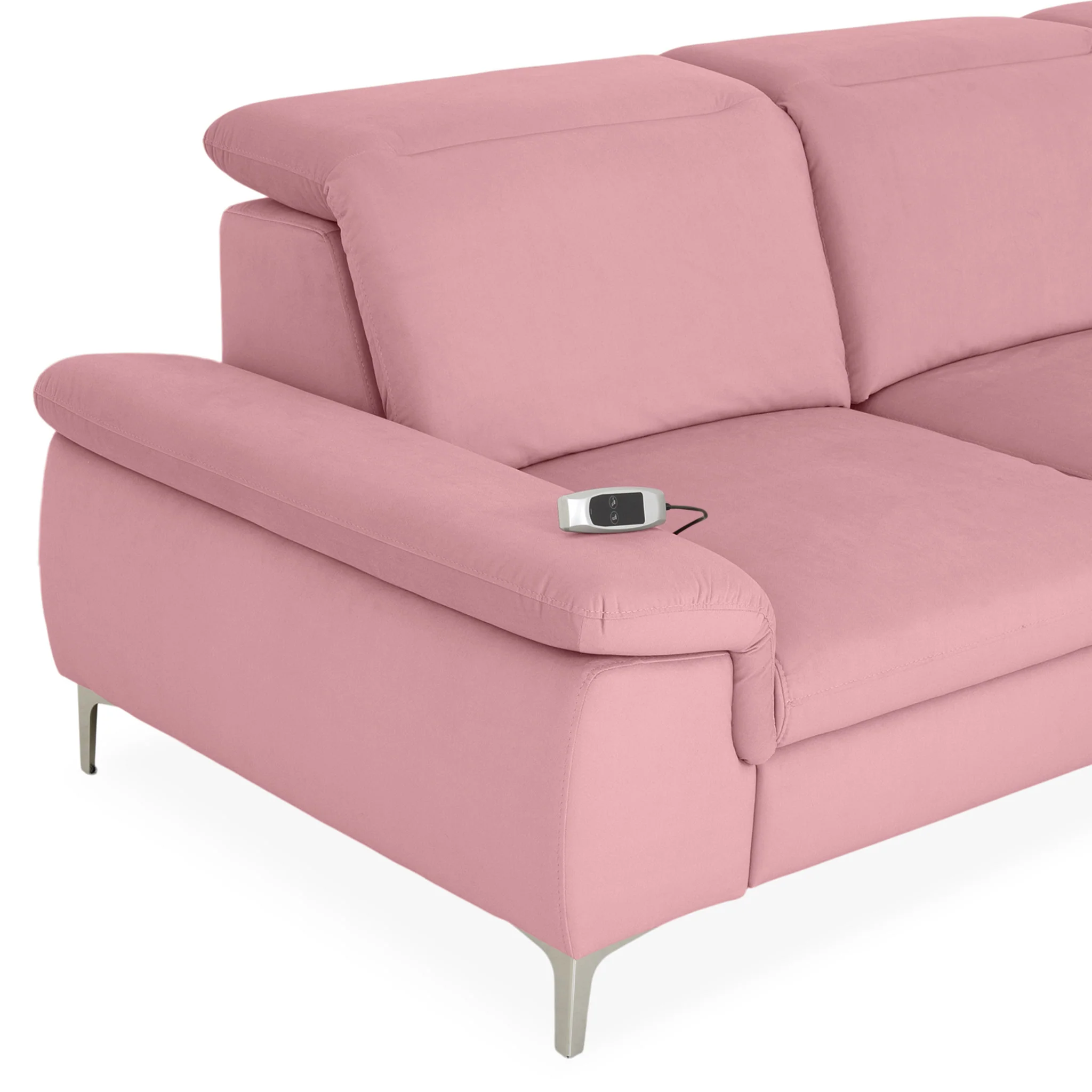 SOUND Colțar șezlong stânga/dreapta, 1 recliner electric și mecanism tetiere, stofă - Image 185