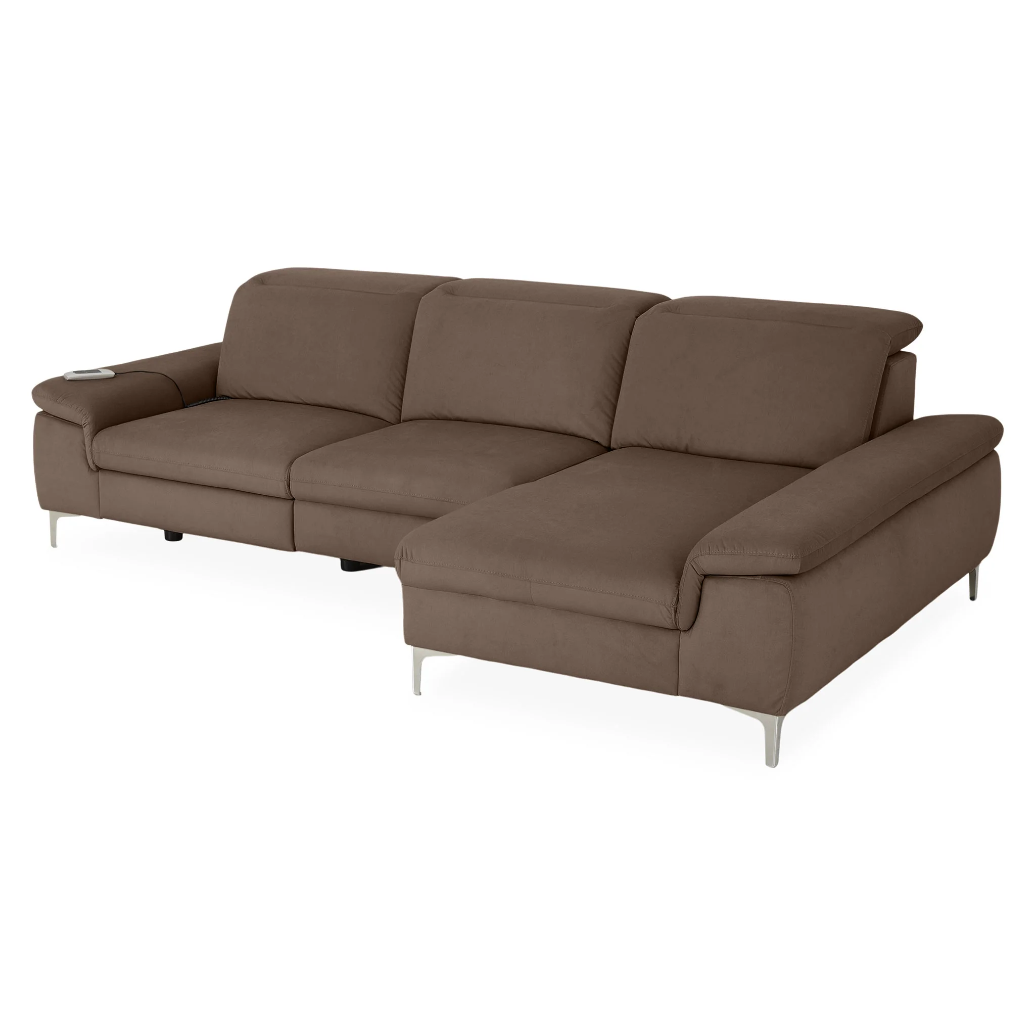 SOUND Colțar șezlong stânga/dreapta, 1 recliner electric și mecanism tetiere, stofă - Image 52