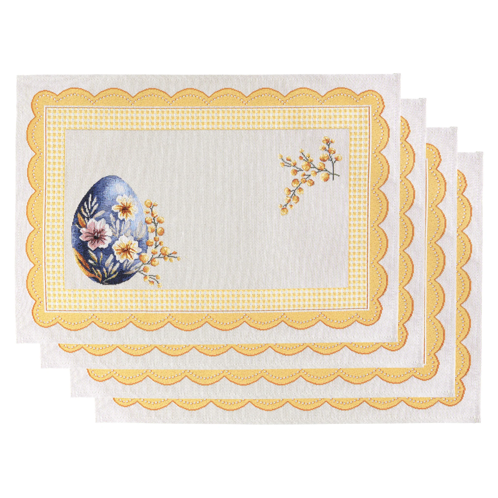 AGNES Set 4 suporturi farfurie