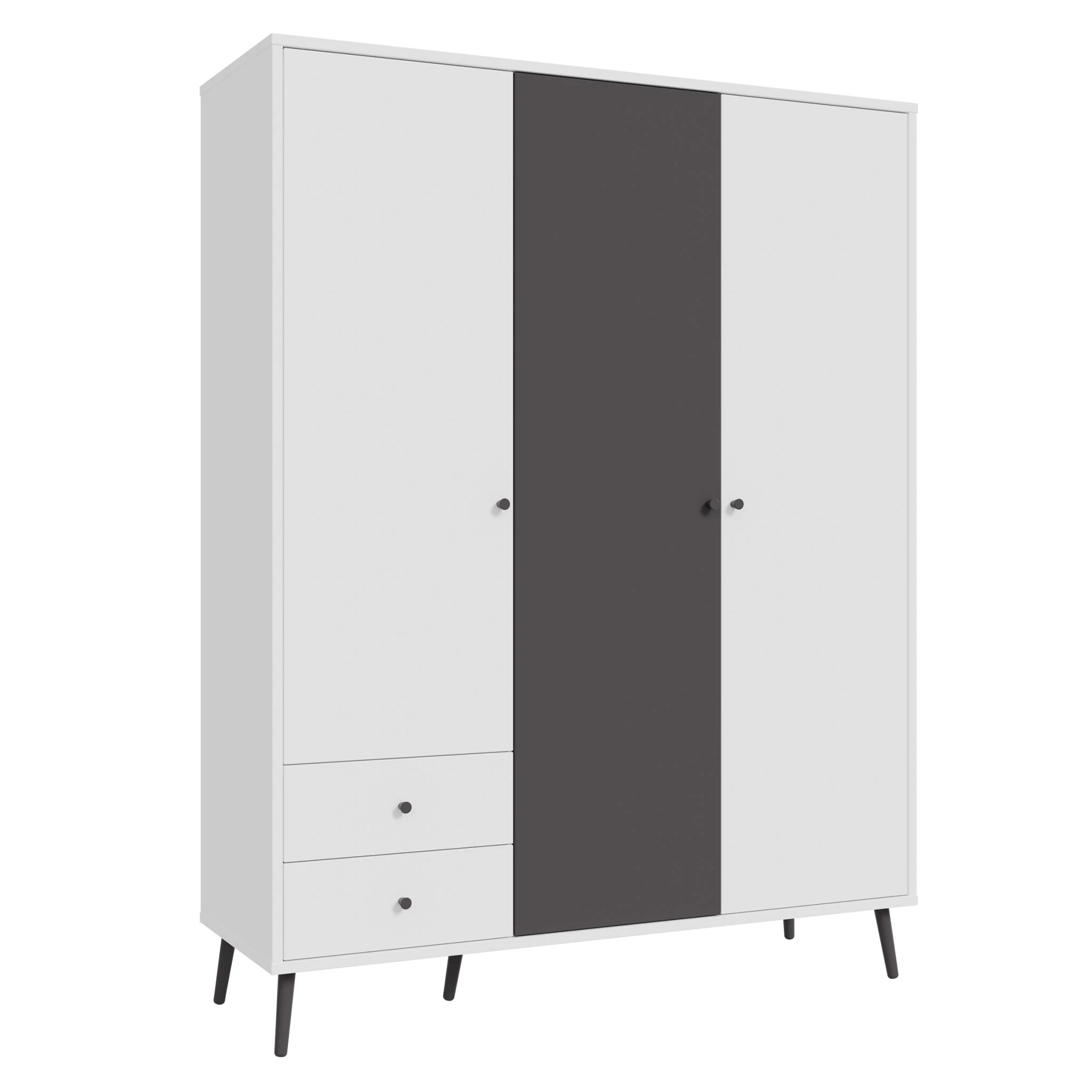 EASYKLIX Dulap 3 uși, 2 sertare - Image 4