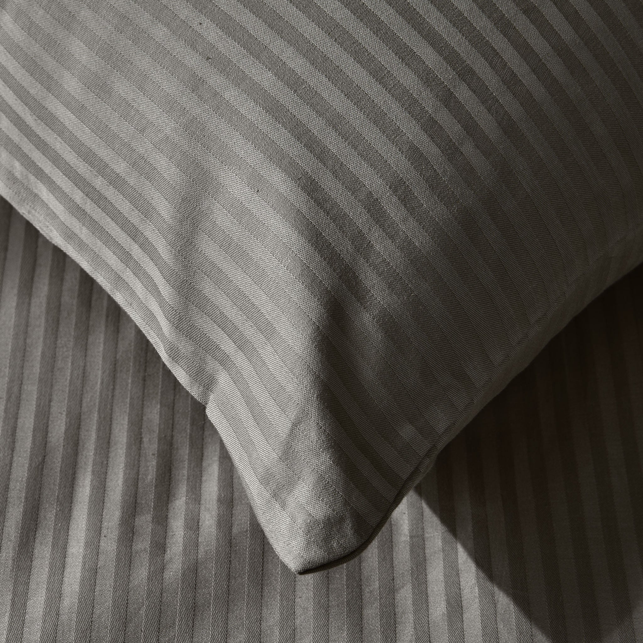 SATIN STRIPE Set așternut 4 piese, 200x220cm - Image 24