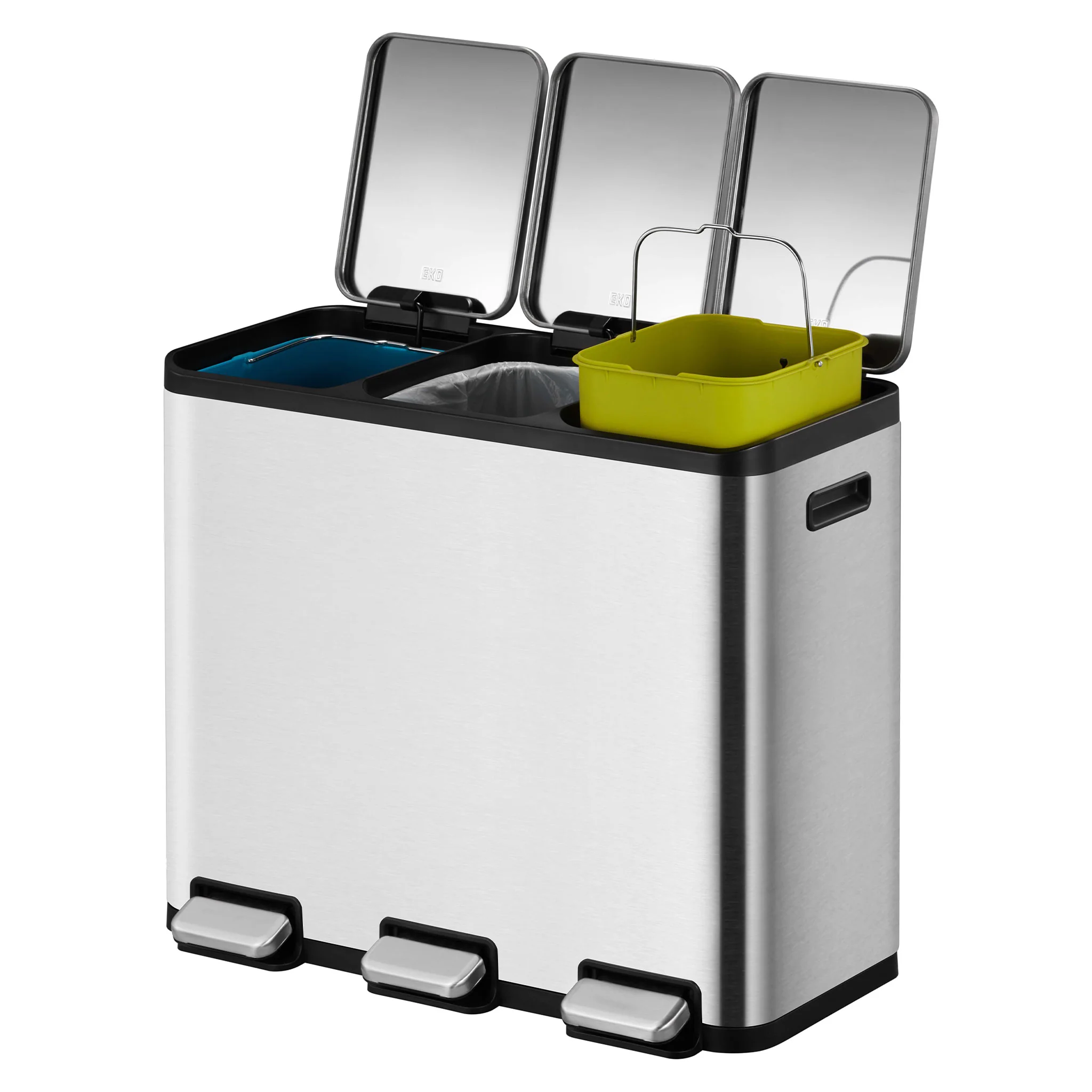 ECOCASA II Coș gunoi, 3x12L - Image 6