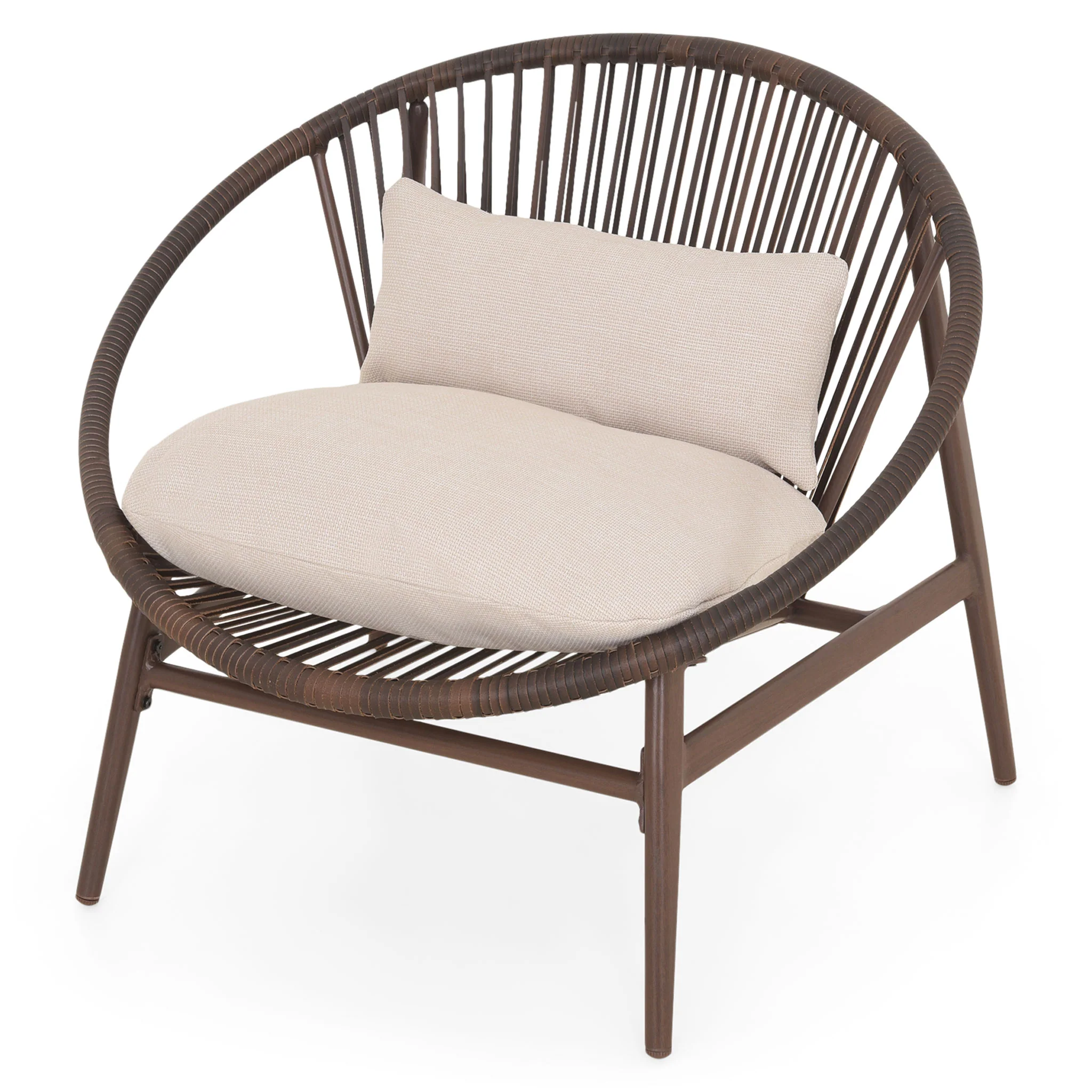 CIRCLE/ROYAL Set mobilier terasă/grădină, 2 fotolii și măsuță - Image 7