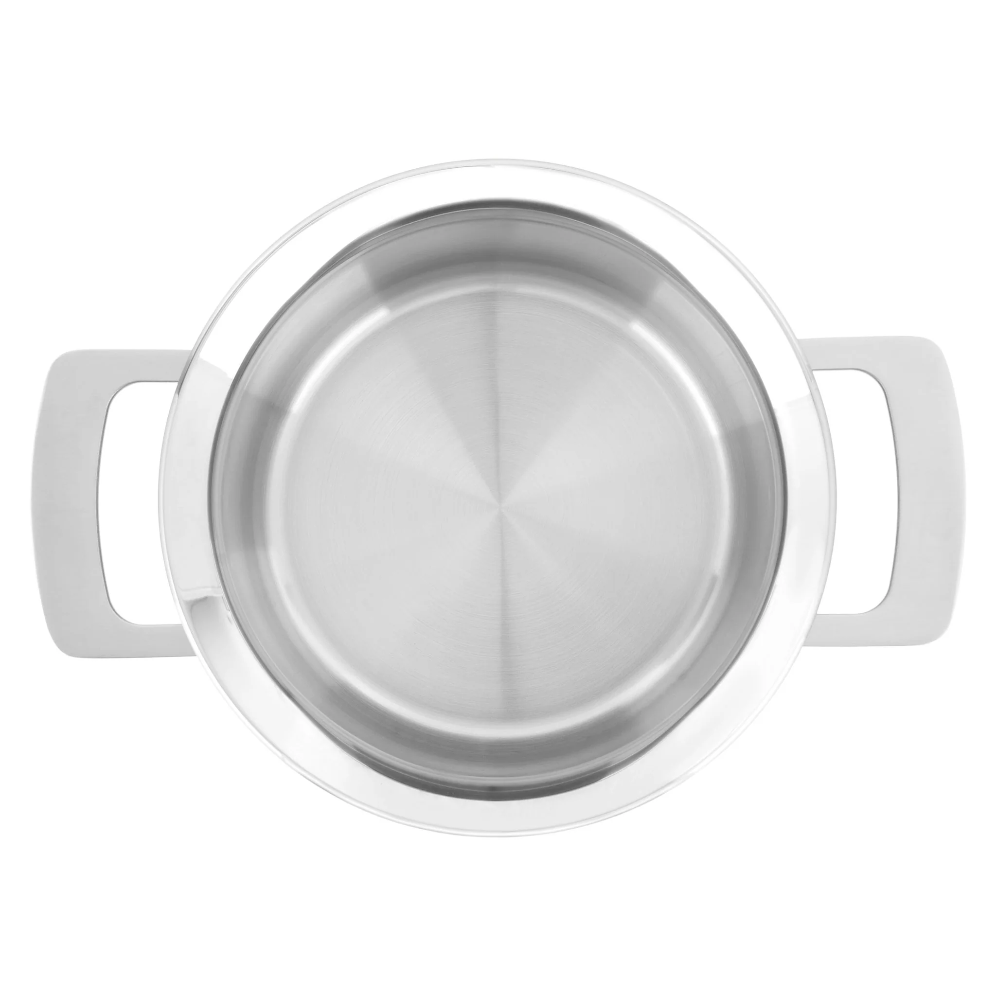 PHI Oală cu mânere și capac, inox, D.16cm - Image 2