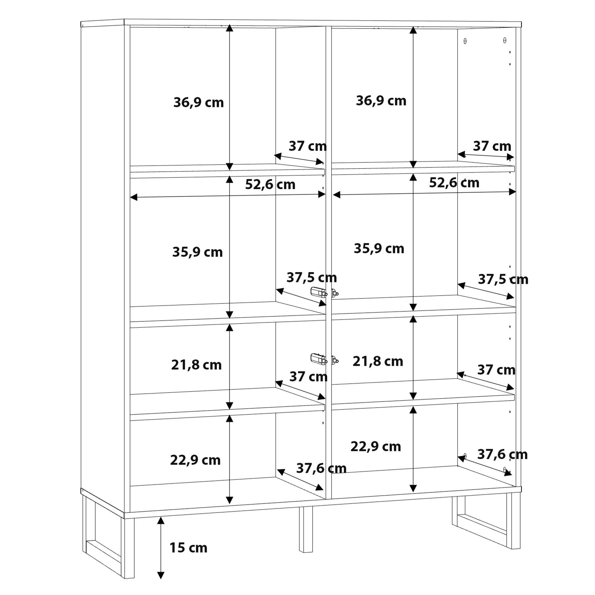 FERGUSON Corp mediu, 4 uși - Image 14