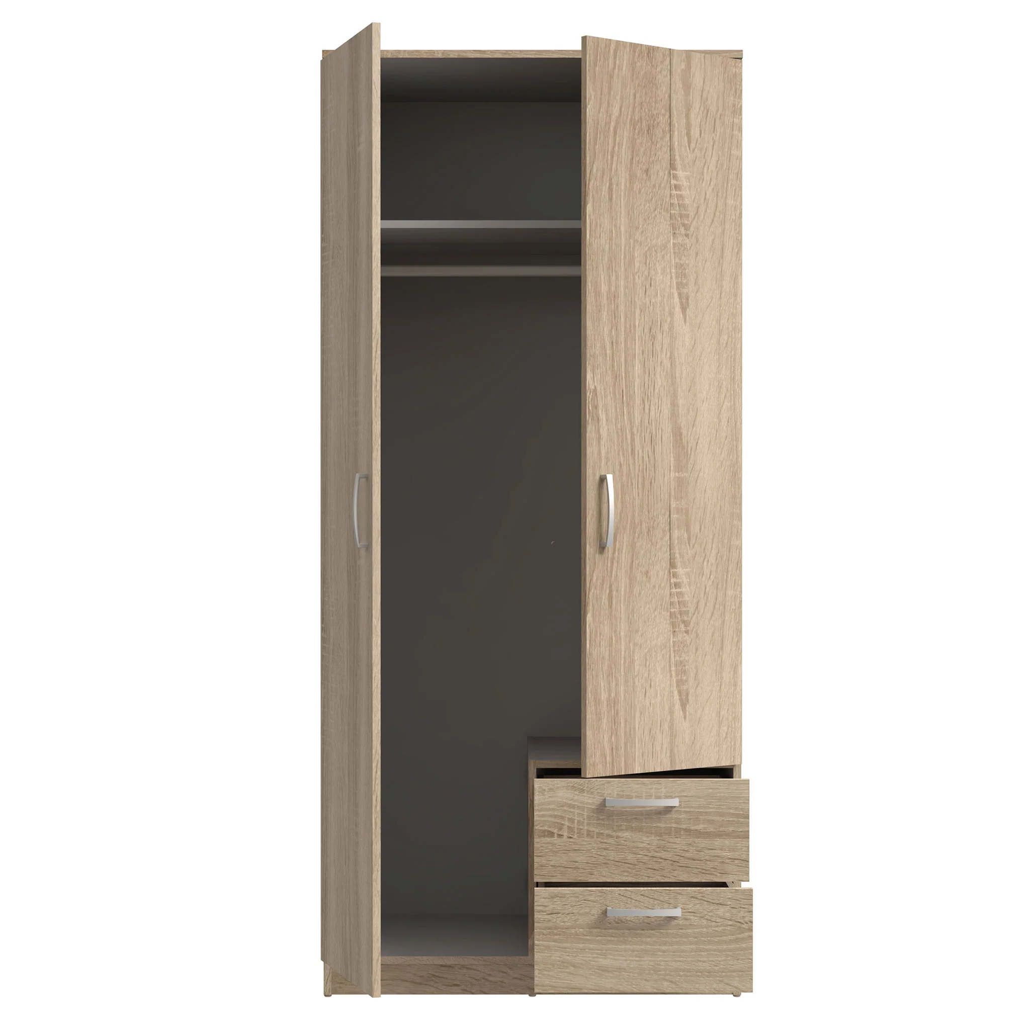 NICOS Dulap 2 uși, 2 sertare - Image 4