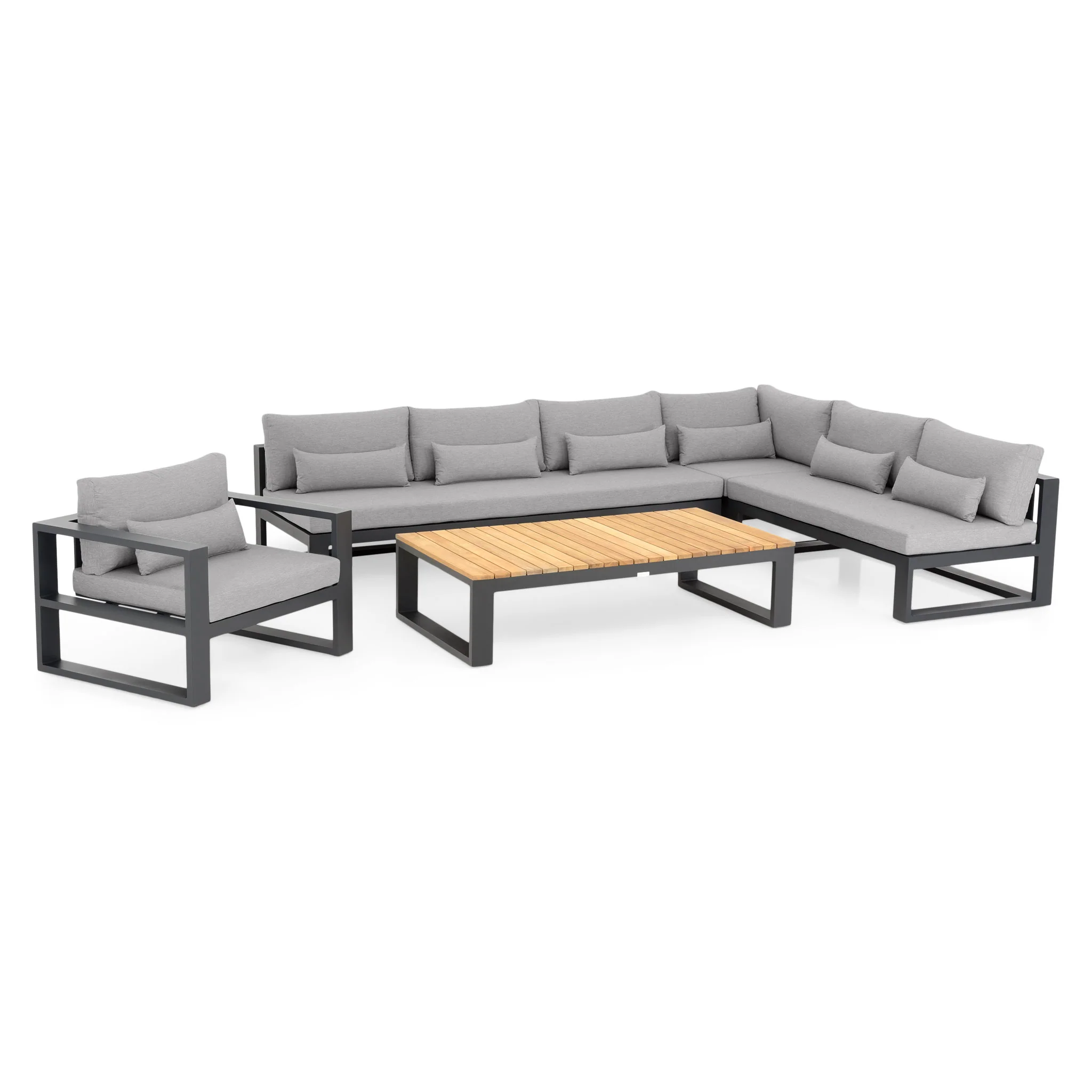 FERMO Set mobilier terasă/grădină, fotoliu, colțar și măsuță - Image 16