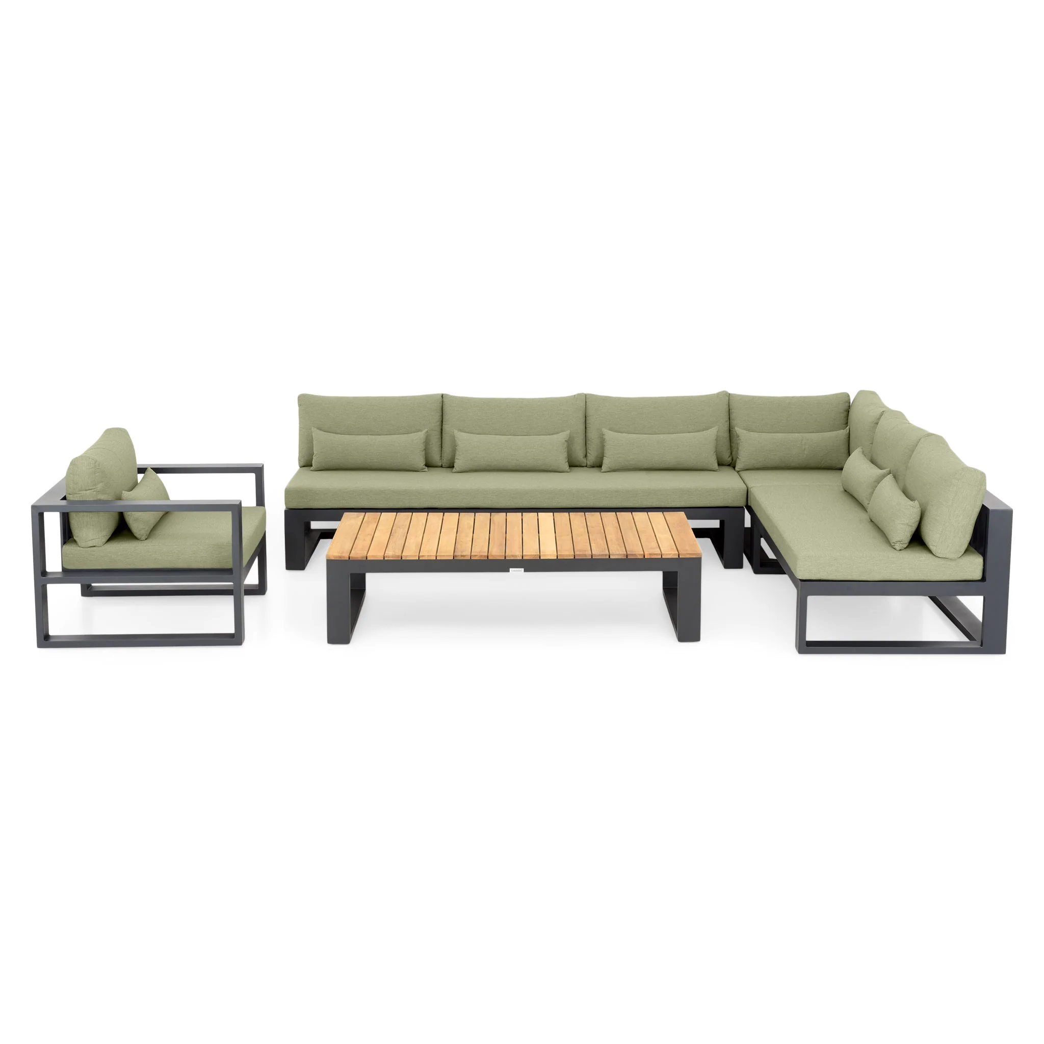 FERMO Set mobilier terasă/grădină, fotoliu, colțar și măsuță - Image 30
