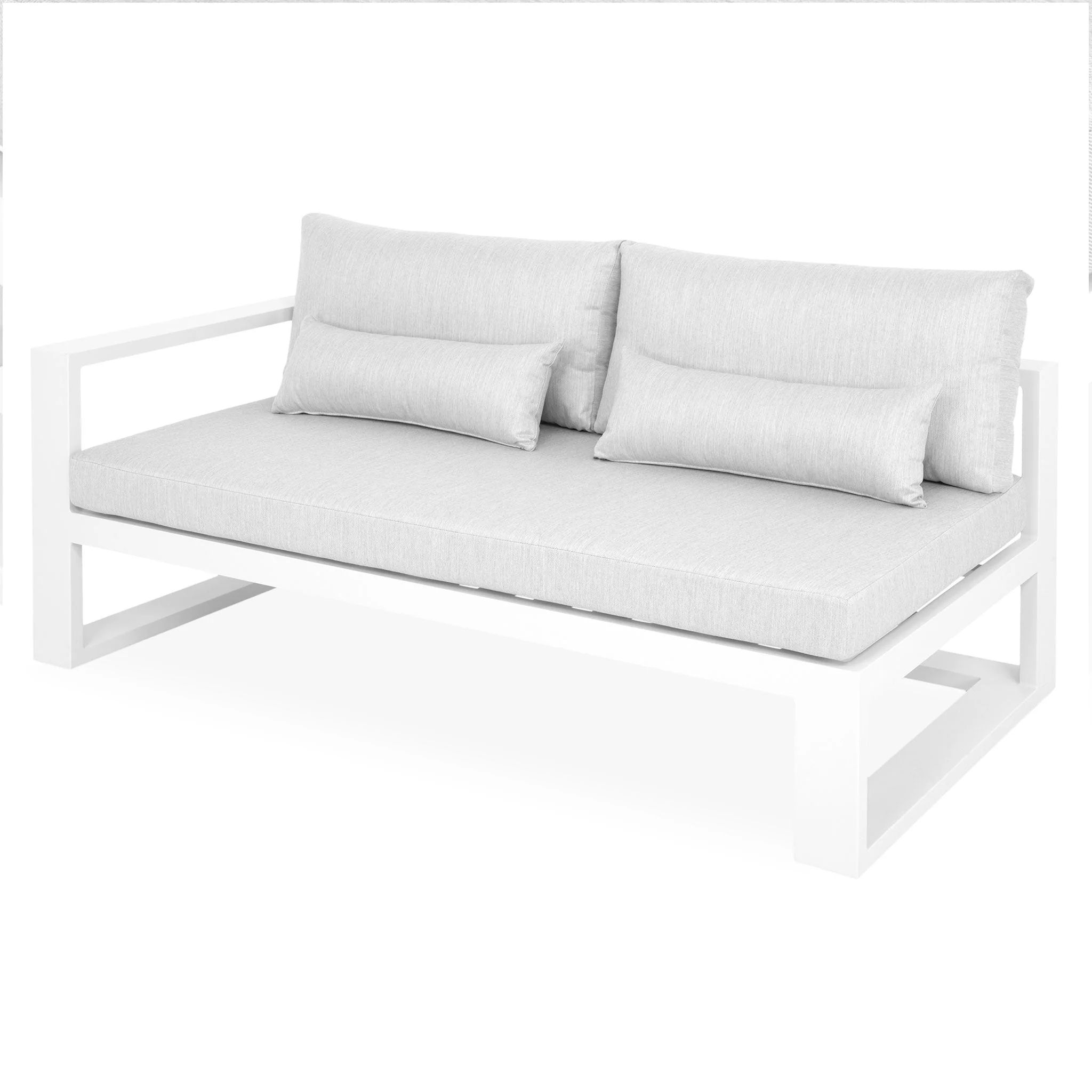 FERMO Set mobilier terasă/grădină, 2 canapele, fotoliu, element colț și masă - Image 7