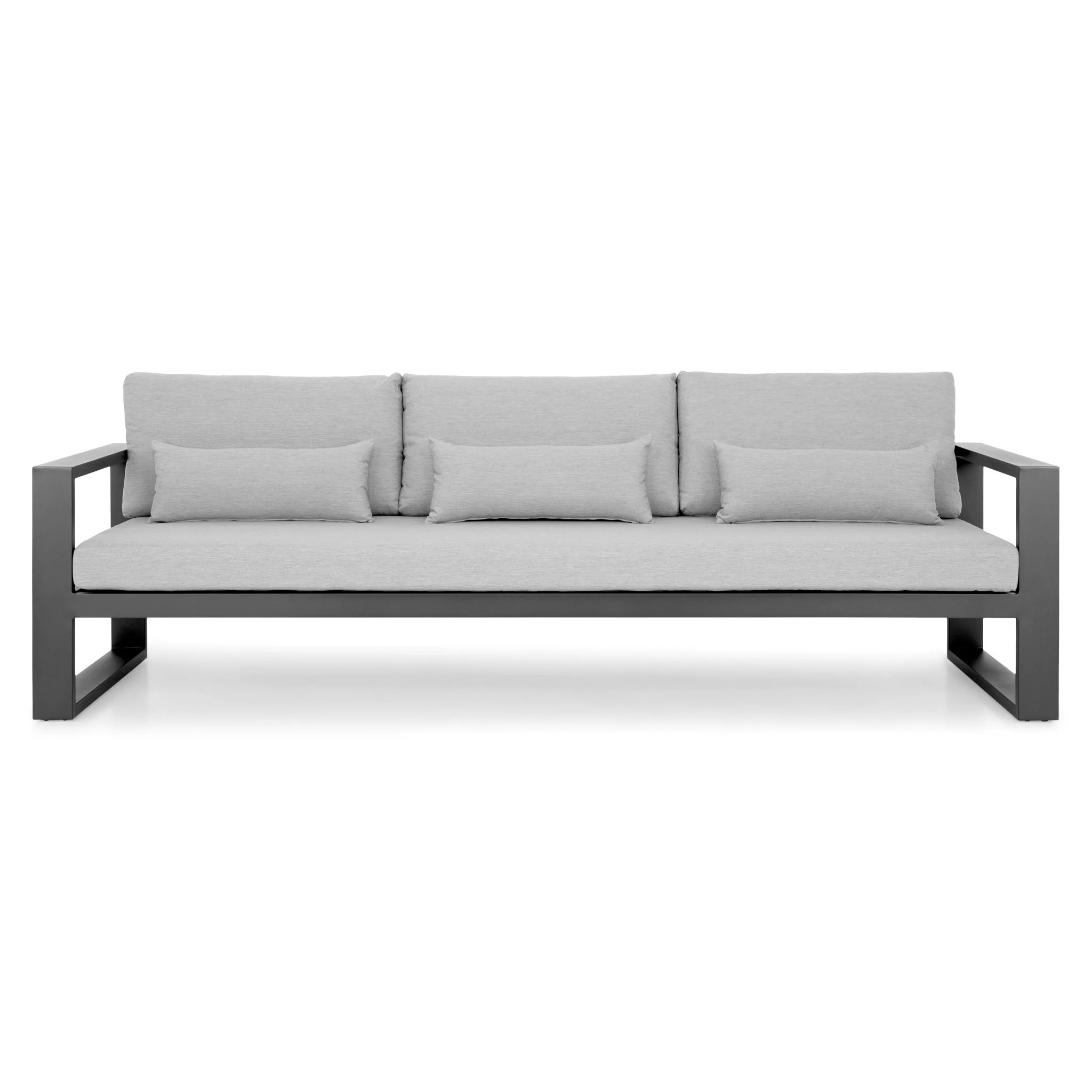 FERMO Set mobilier terasă/grădină, 2 fotolii, canapea 3 locuri și măsuță - Image 5
