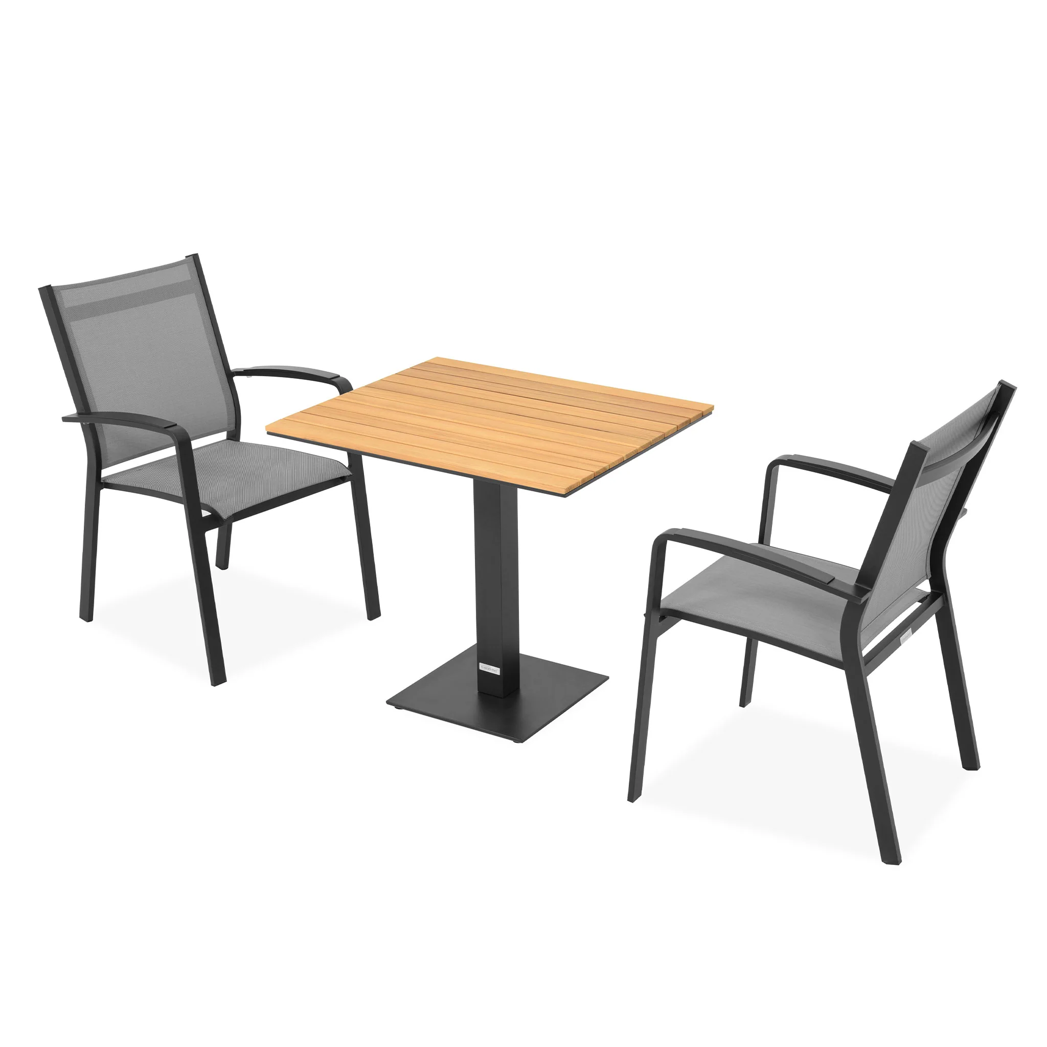 ACERO/COSMO Set mobilier terasă/grădină, 2 scaune și masă - Image 2