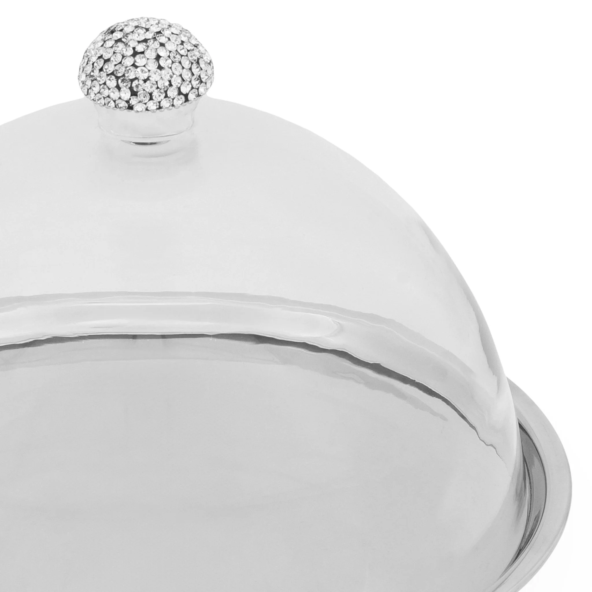 LENNOX Platou servire cu capac, inox, D.30.5cm - Image 4