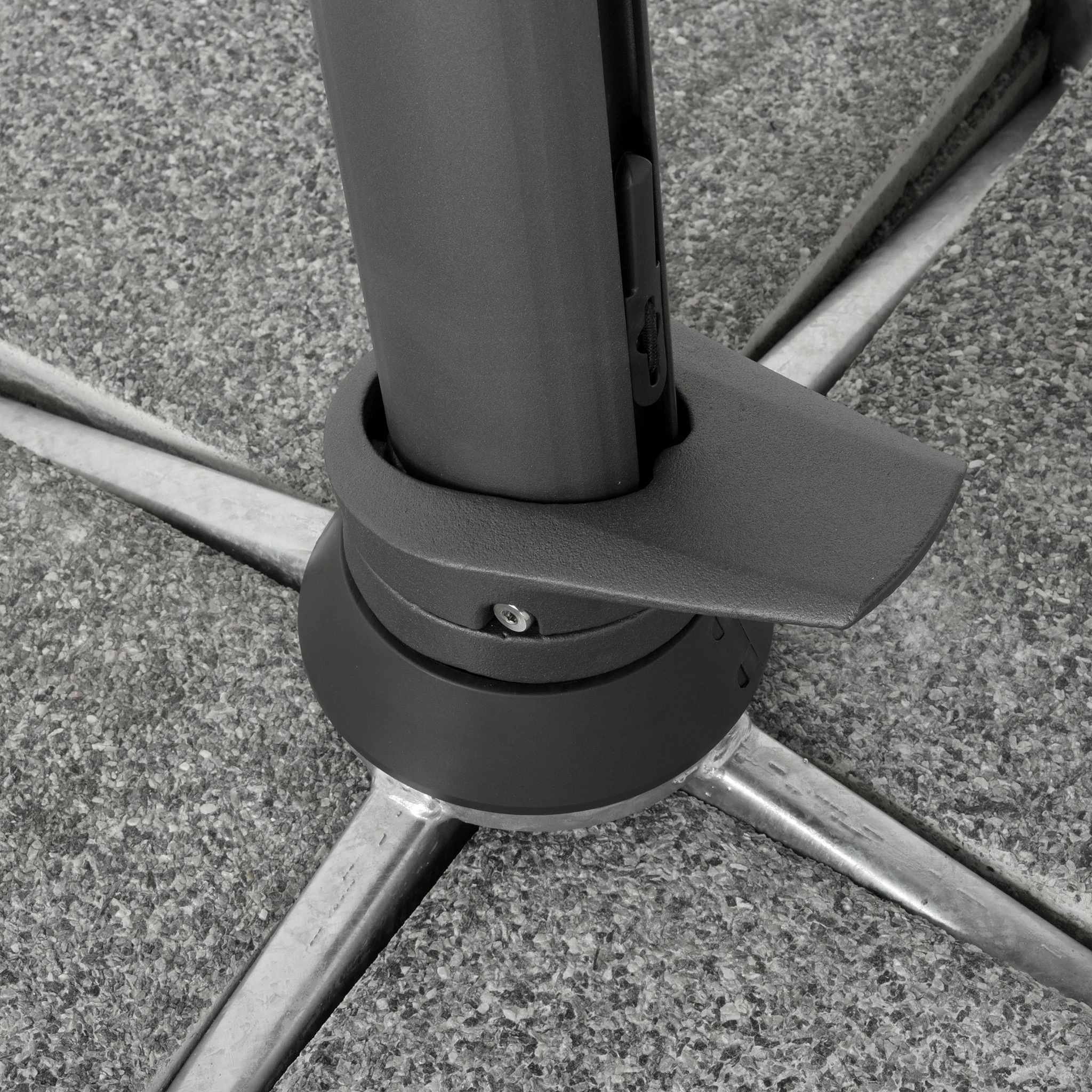 SOMBRANO PLUS Umbrelă rotundă, bază inclusă, D.400cm - Image 15