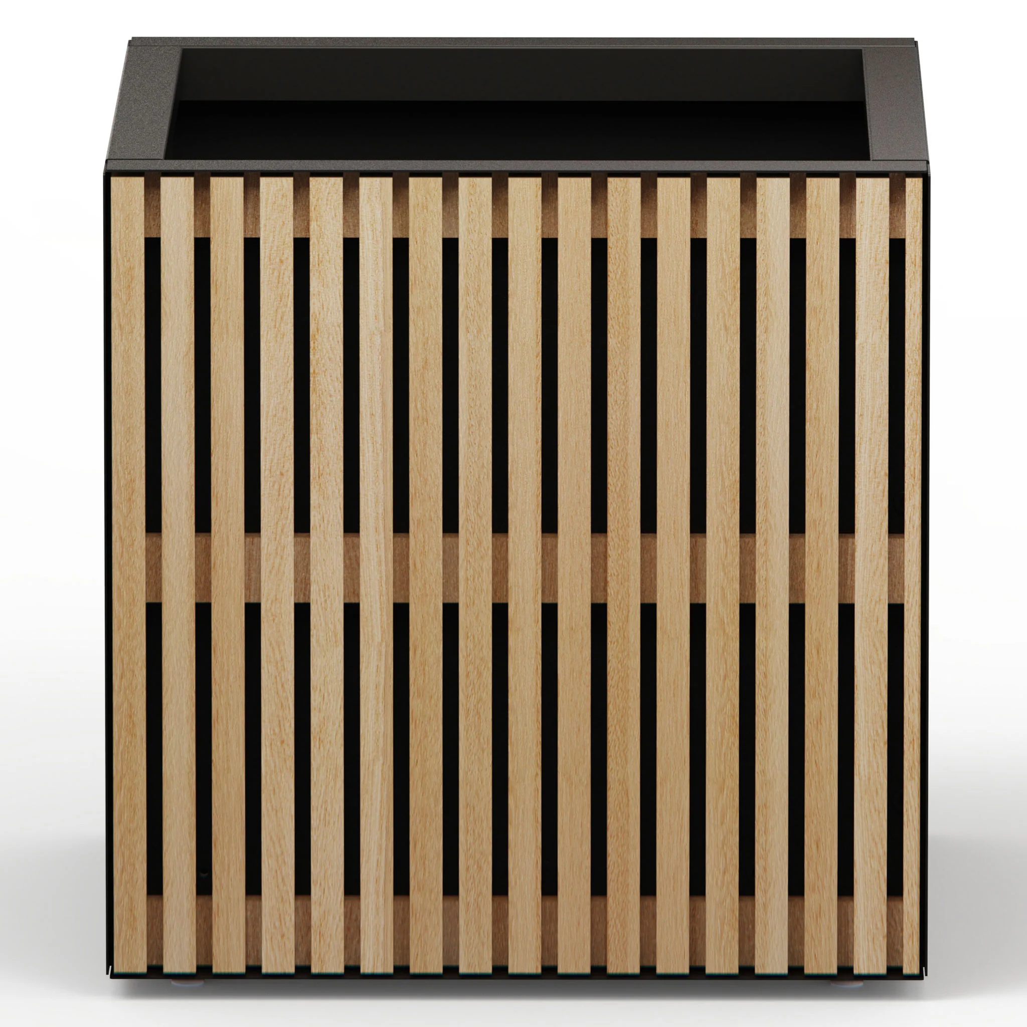 PLANTER WOOD CUBE Jardinieră