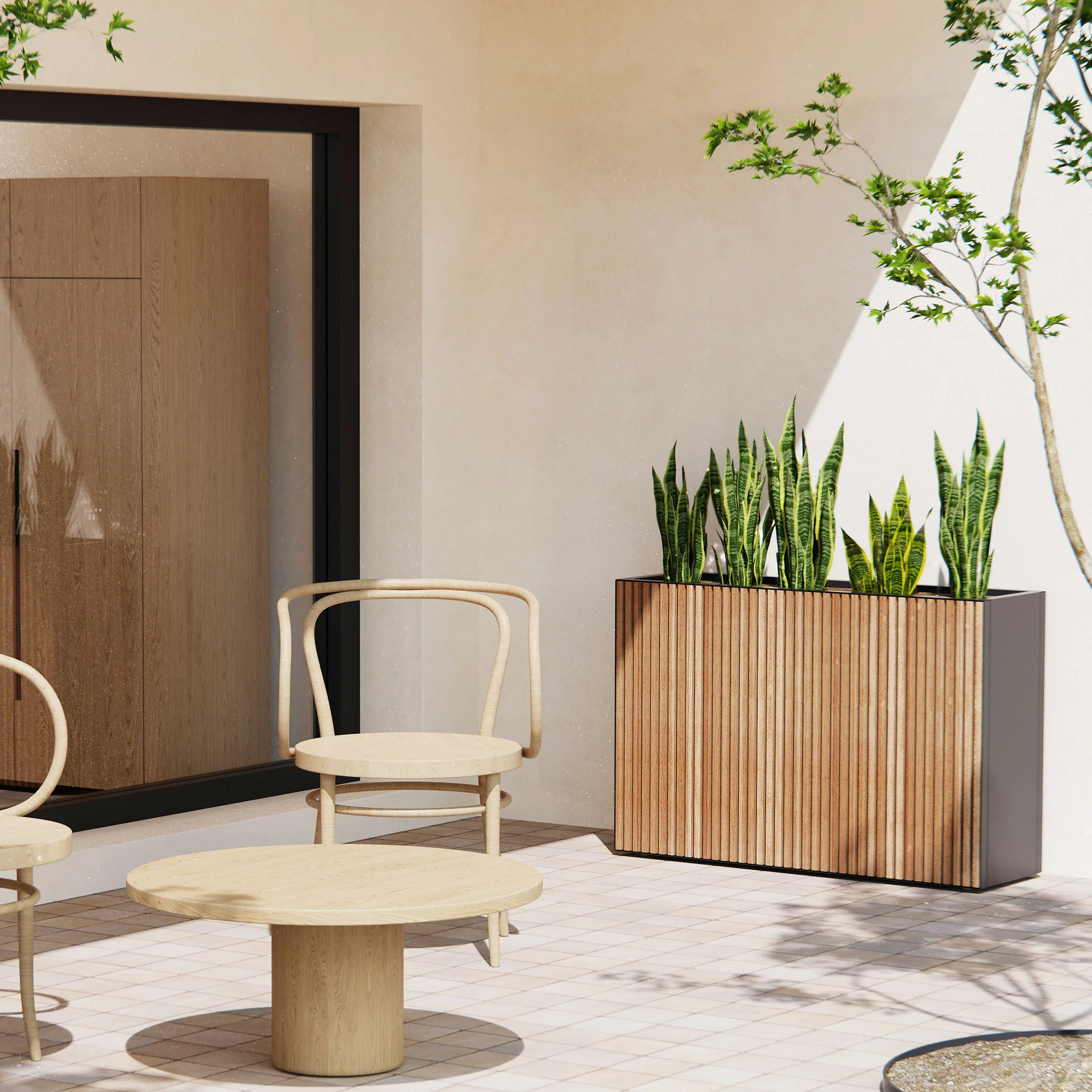 PLANTER WOOD DIVIDER Jardinieră - Image 8