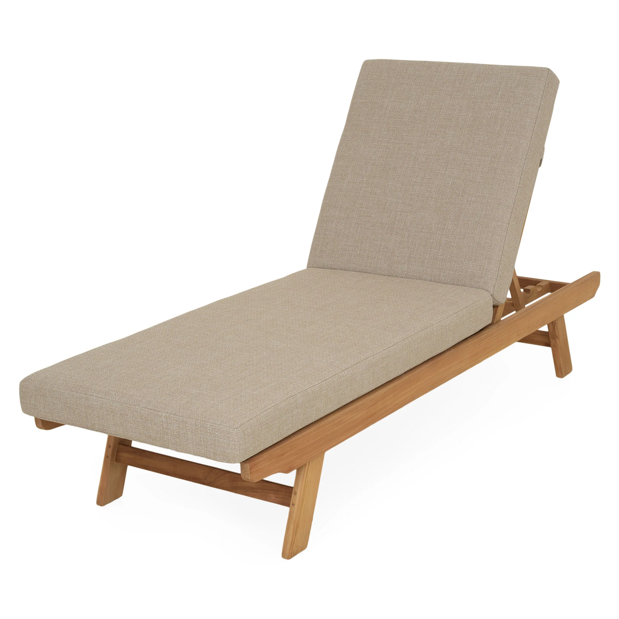 LUXOR Set mobilier terasă/grădină, 2 șezlonguri și măsuță - Image 6