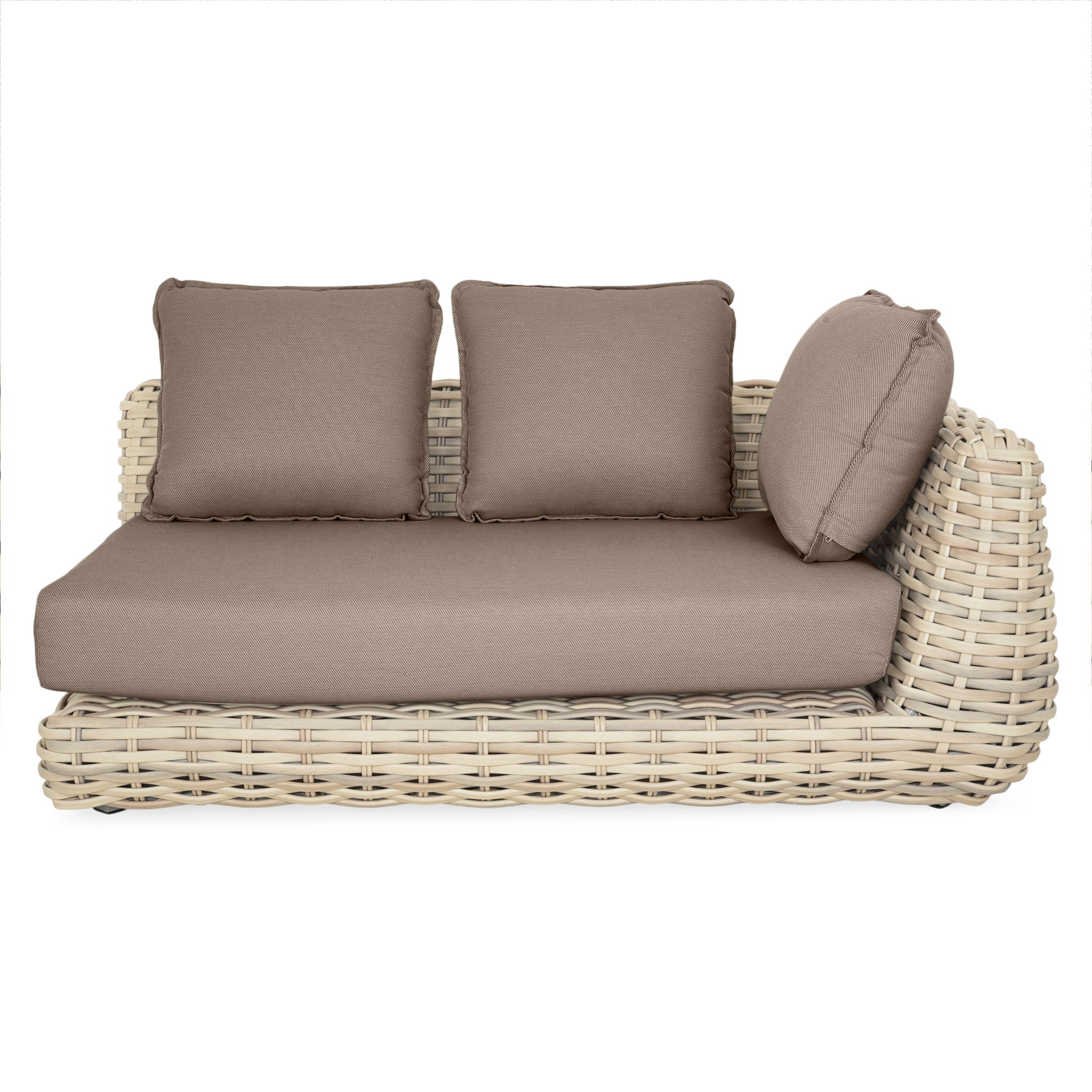 CANCUN Set mobilier terasă/grădină, 2 canapele, element colț, element central și măsuță de cafea - Image 148
