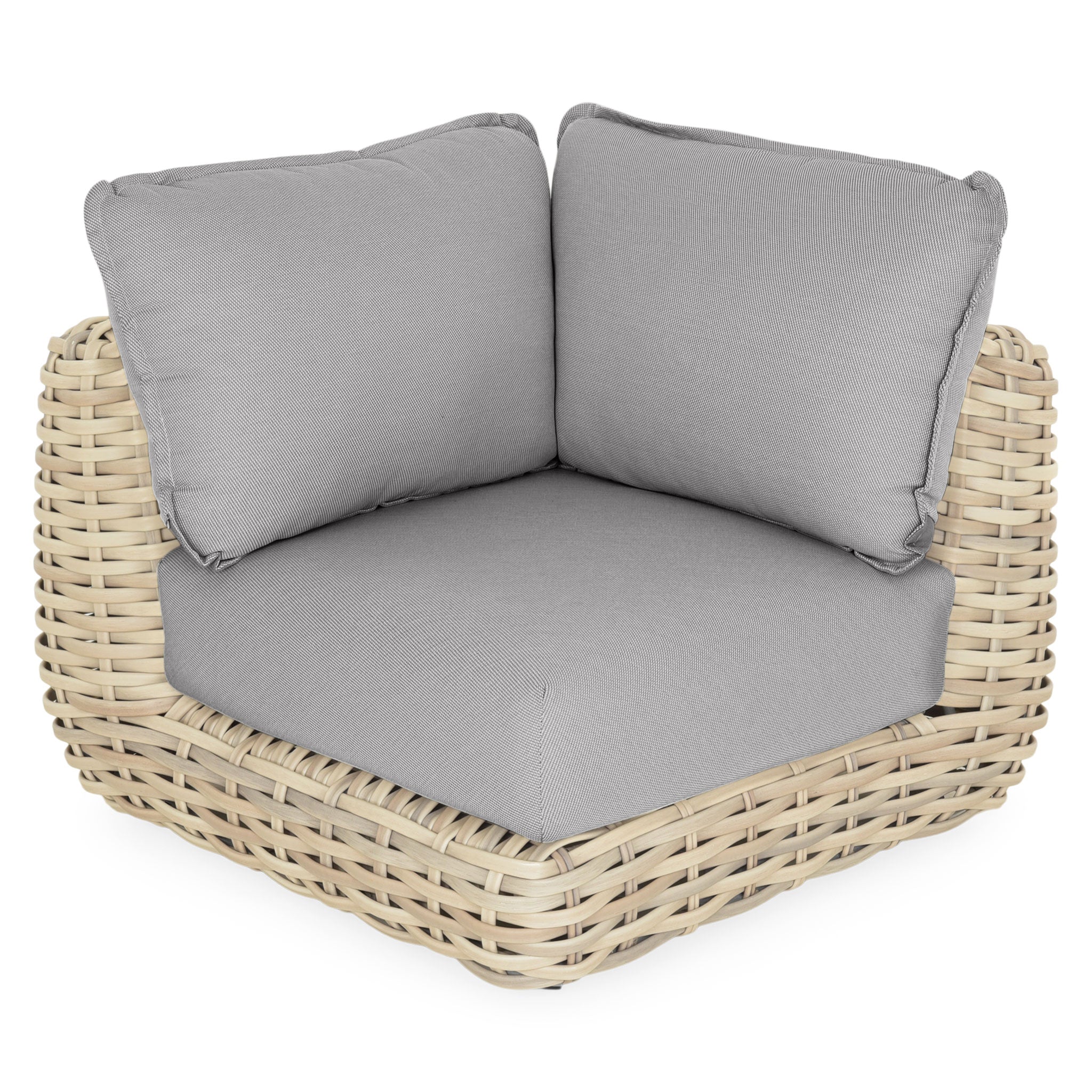 CANCUN Set mobilier terasă/grădină, 2 canapele, element colț, element central și măsuță de cafea - Image 20