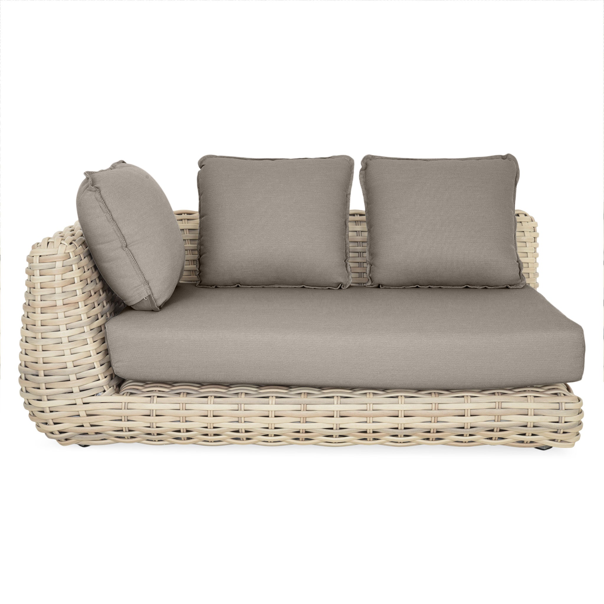 CANCUN Set mobilier terasă/grădină, 2 canapele, element colț, element central și măsuță de cafea - Image 30