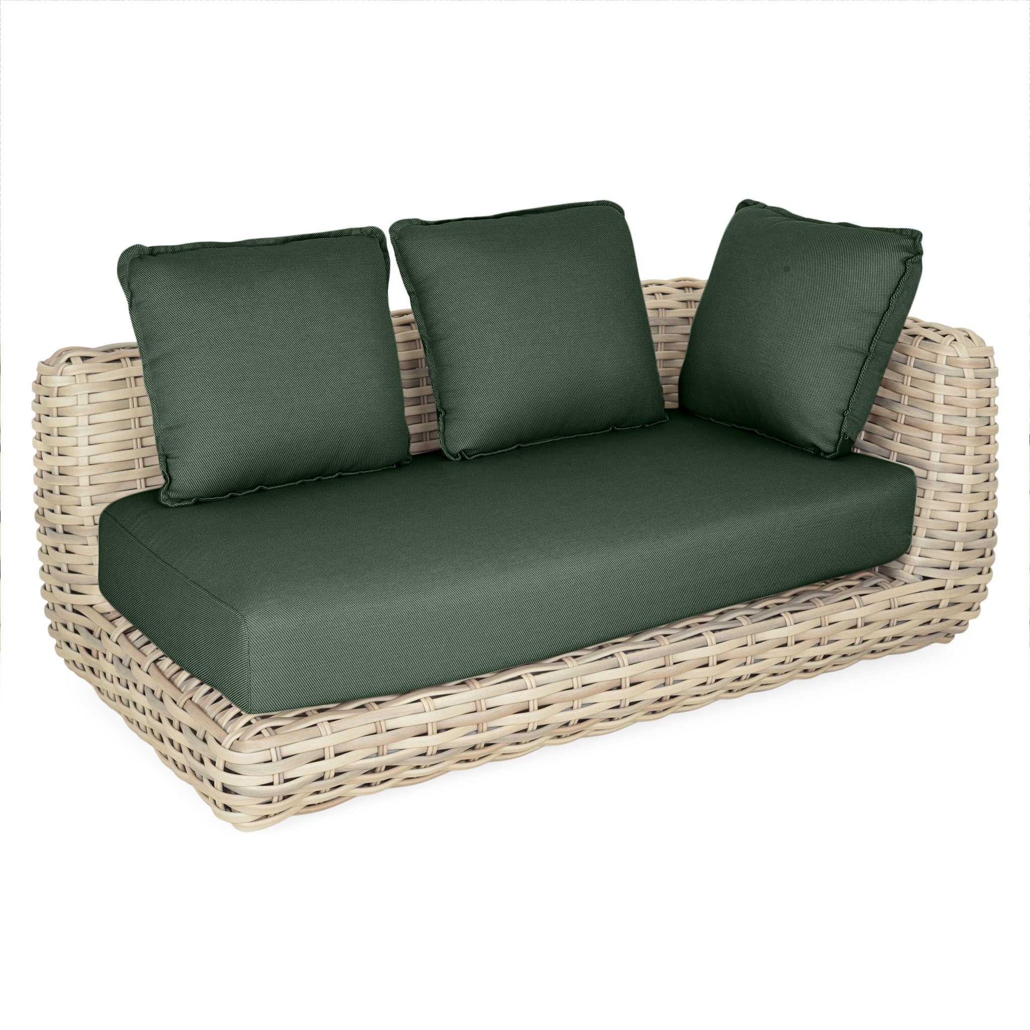 CANCUN Set mobilier terasă/grădină, 2 canapele, element colț, element central și măsuță de cafea - Image 77