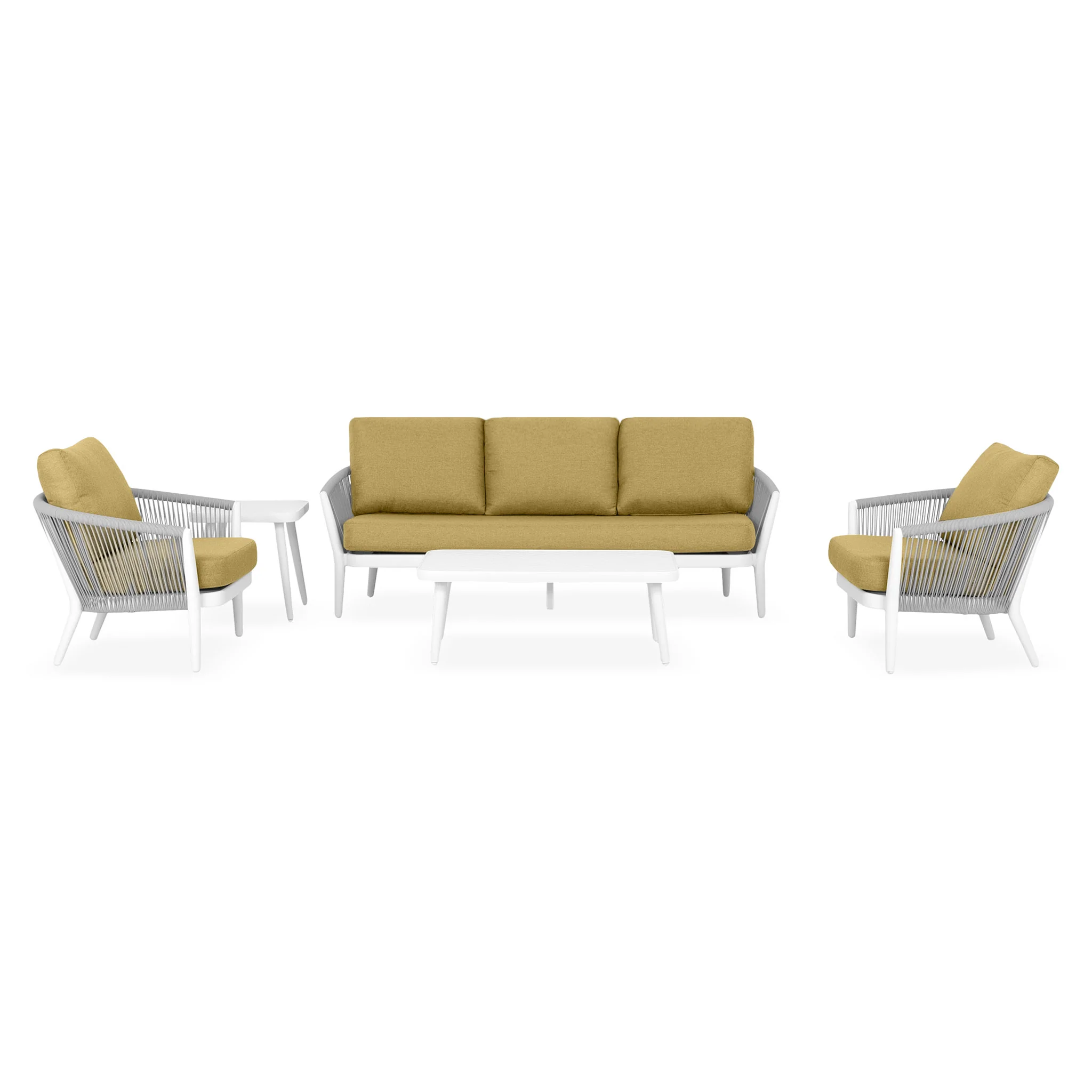 ORSO Set mobilier terasă/grădină, 2 fotolii, canapea și 2 măsuțe - Image 21