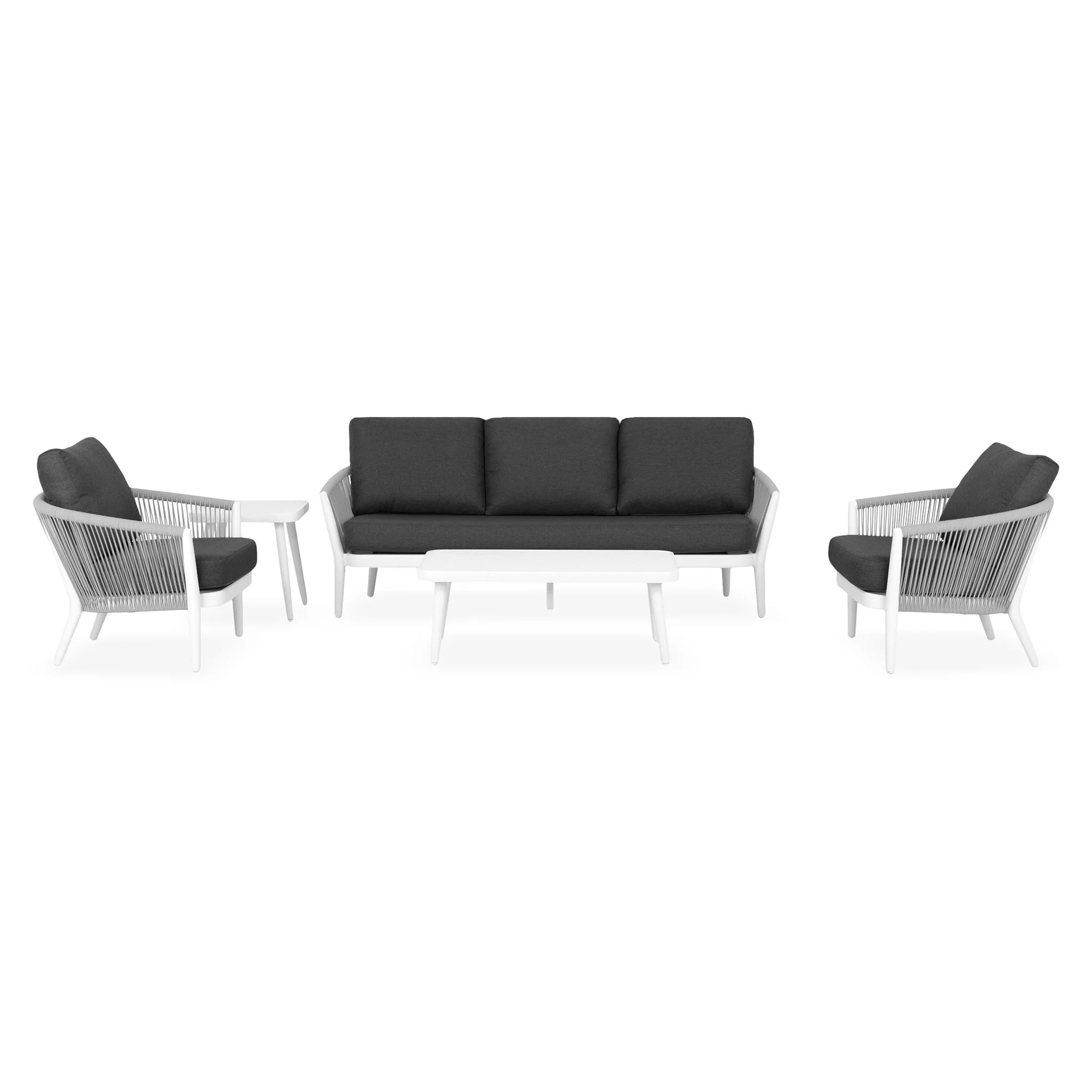 ORSO Set mobilier terasă/grădină, 2 fotolii, canapea și 2 măsuțe - Image 42