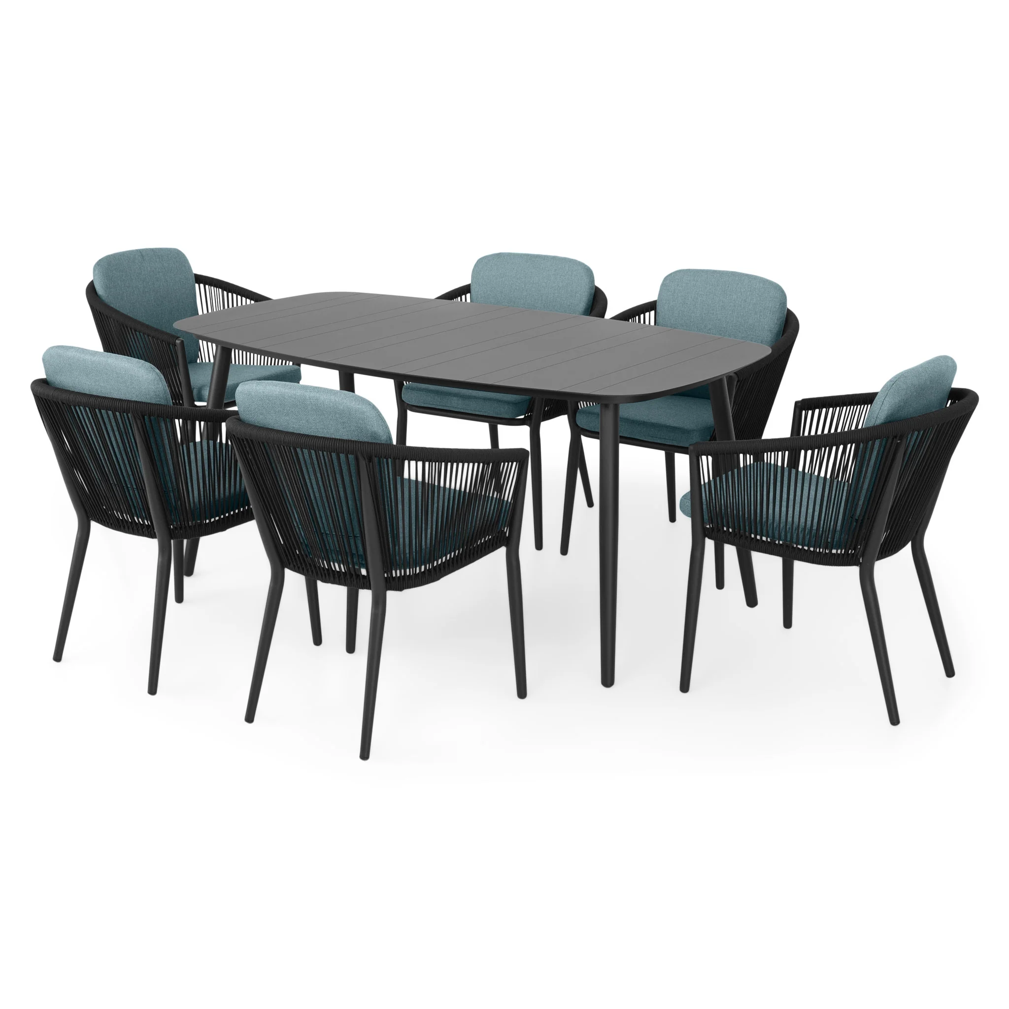 ORSO Set mobilier terasă/grădină, 6 scaune și masă - Image 27