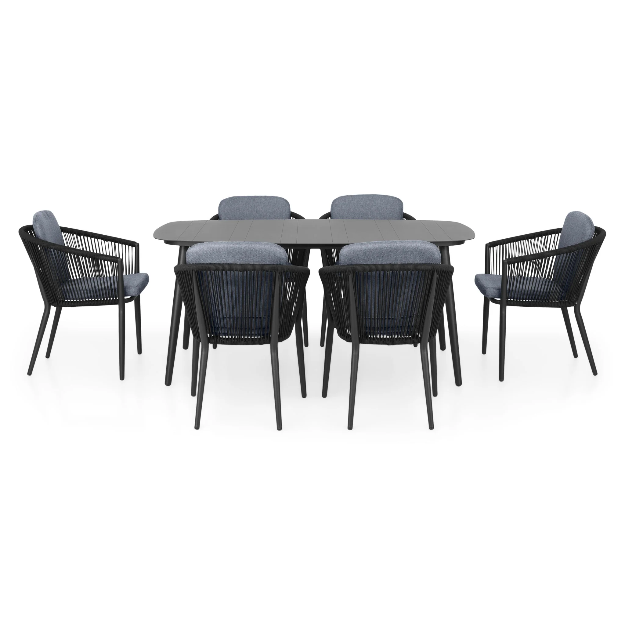ORSO Set mobilier terasă/grădină, 6 scaune și masă - Image 29
