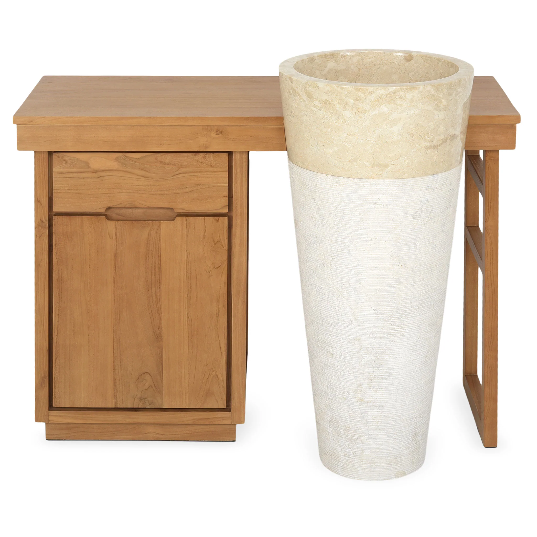 INTEGRALE Set mobilier baie, mască lavoar și lavoar