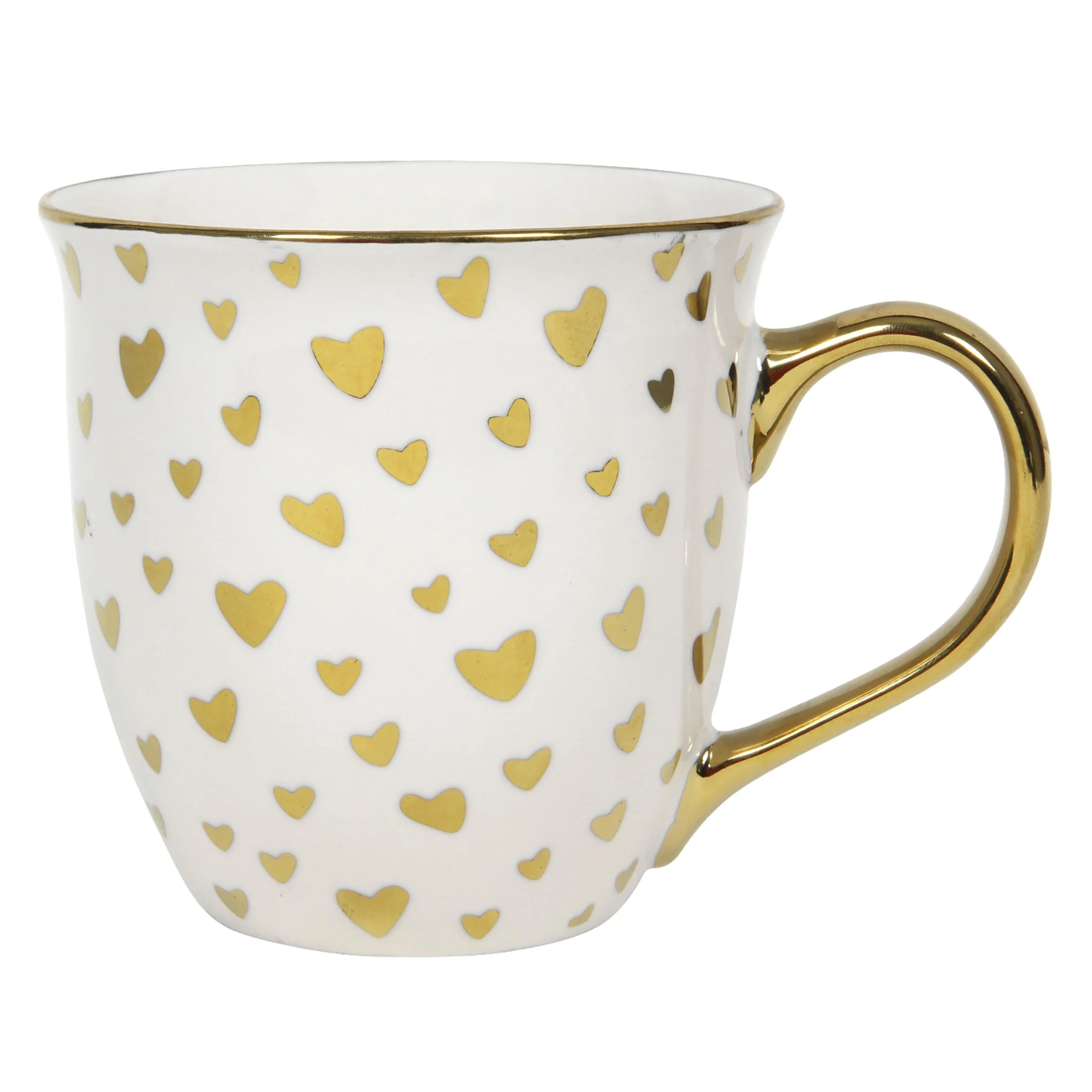 HEARTS Cană, ceramică, 350ml