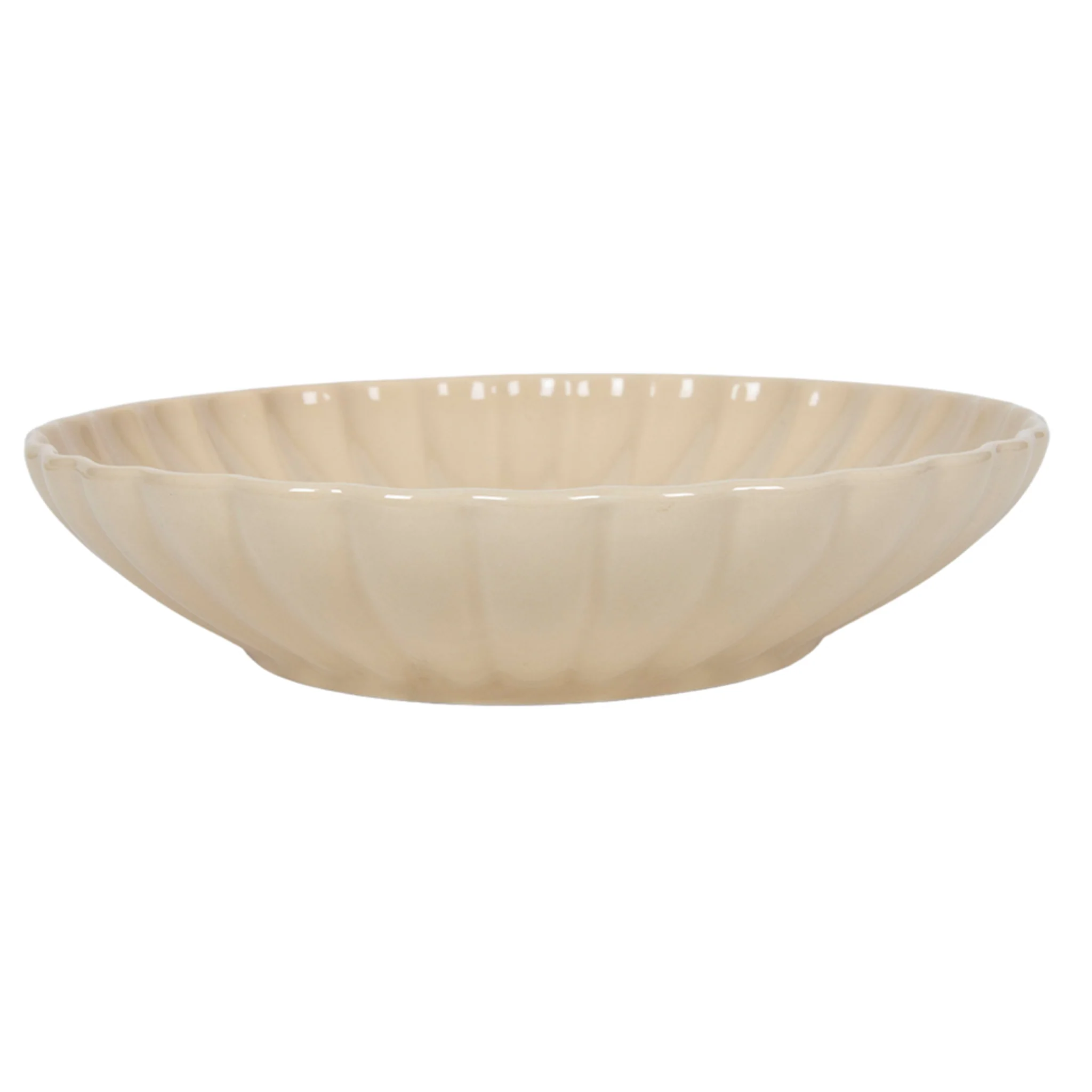 FLOWER Farfurie supă, porțelan, D.20cm - Image 2