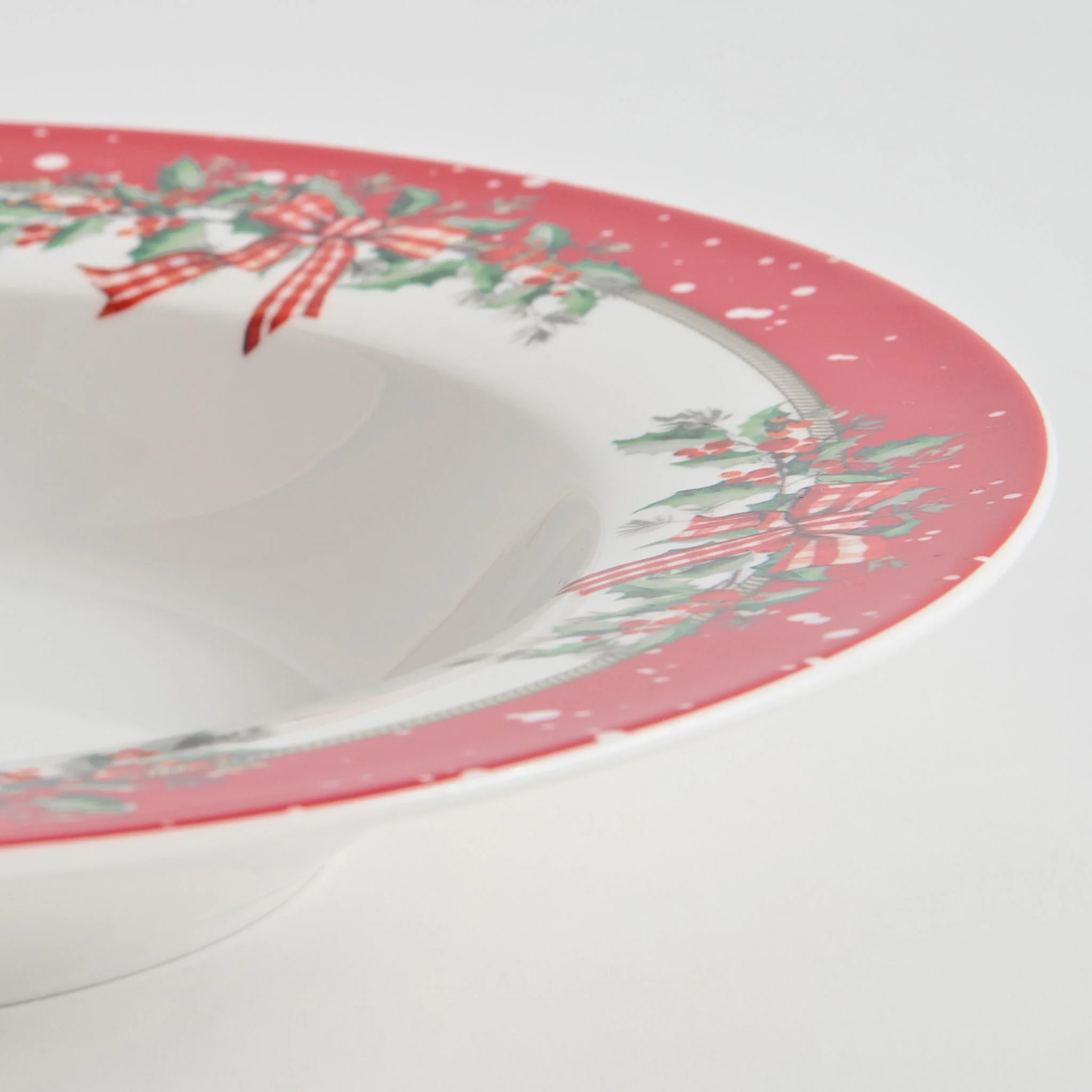 MAGIC CHRISTMAS Farfurie supă, porțelan, D.22cm - Image 6