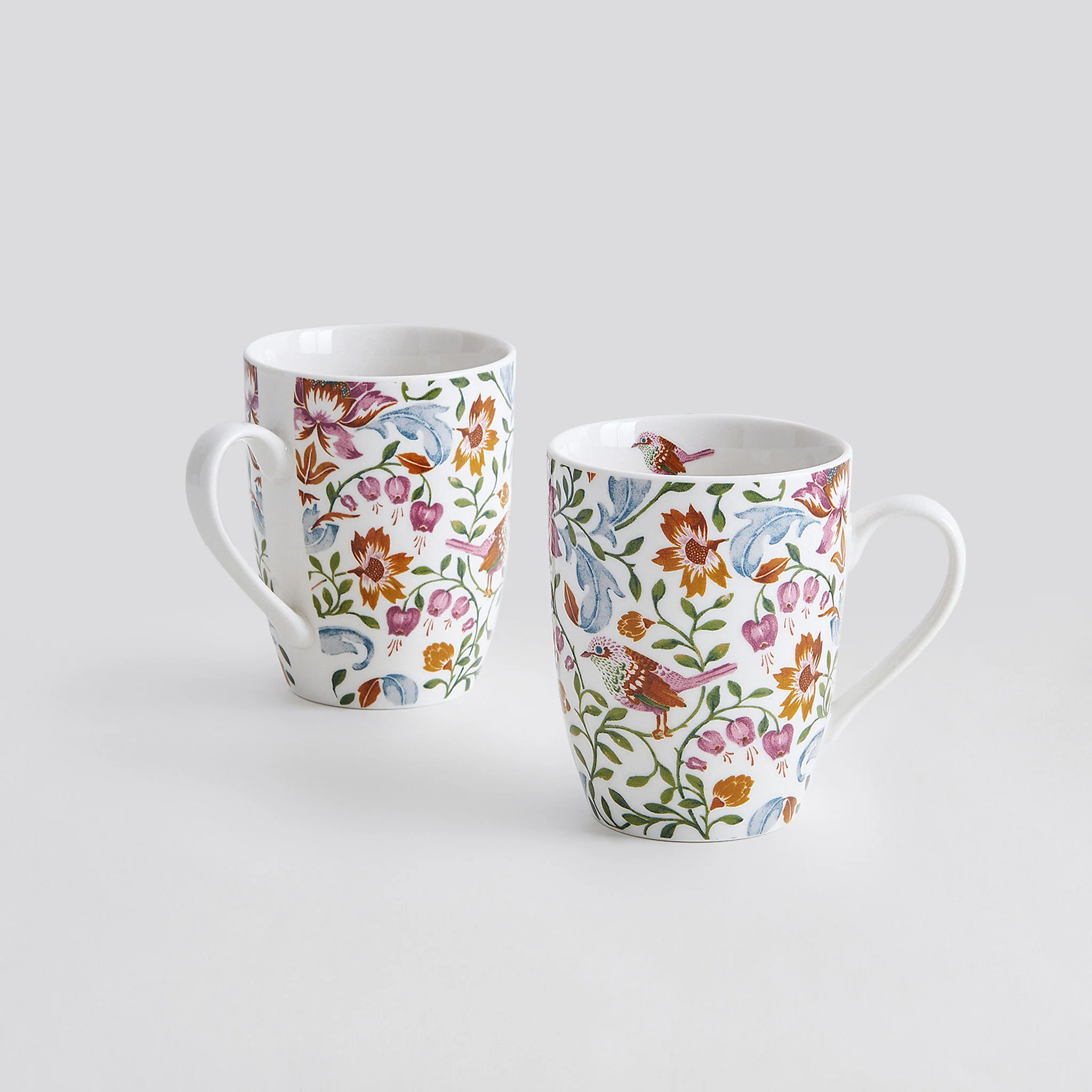 BOTANICAL Set 2 căni, porțelan, 360ml