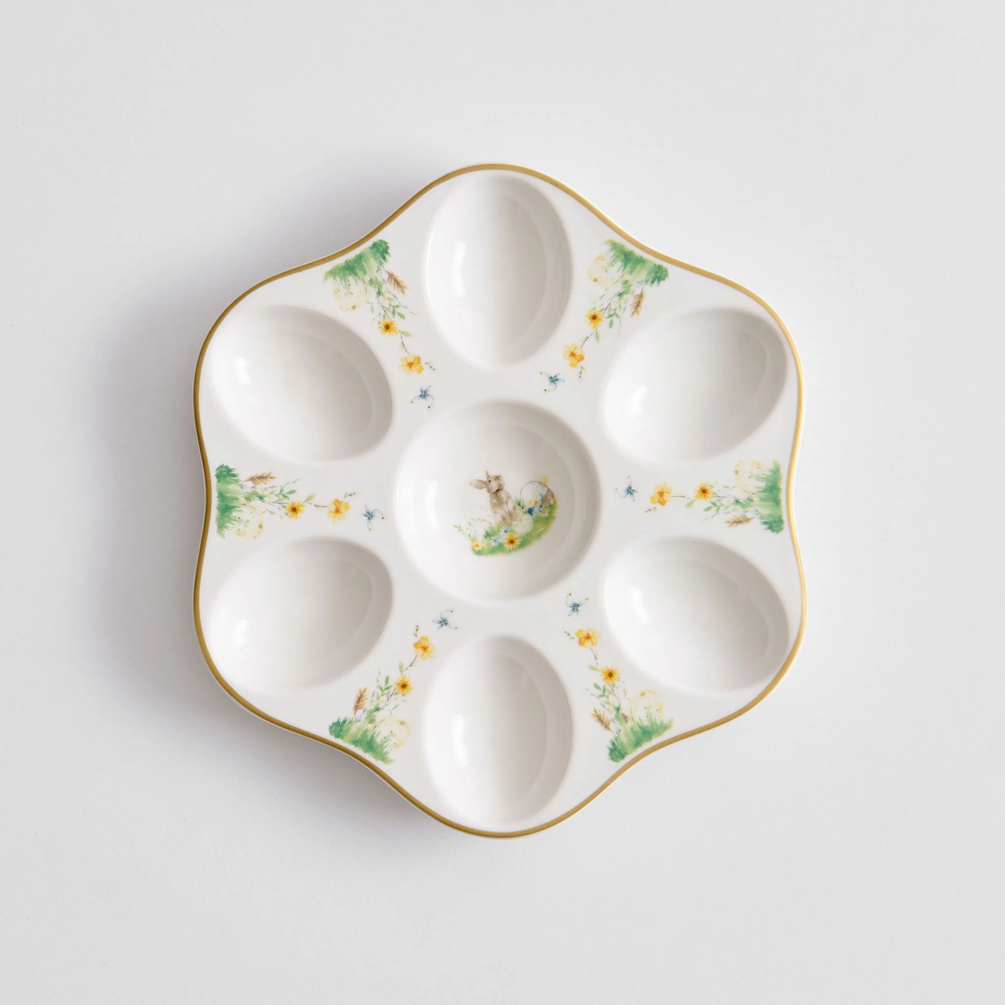 PRIMAVERA Platou servire, porțelan, D.21cm