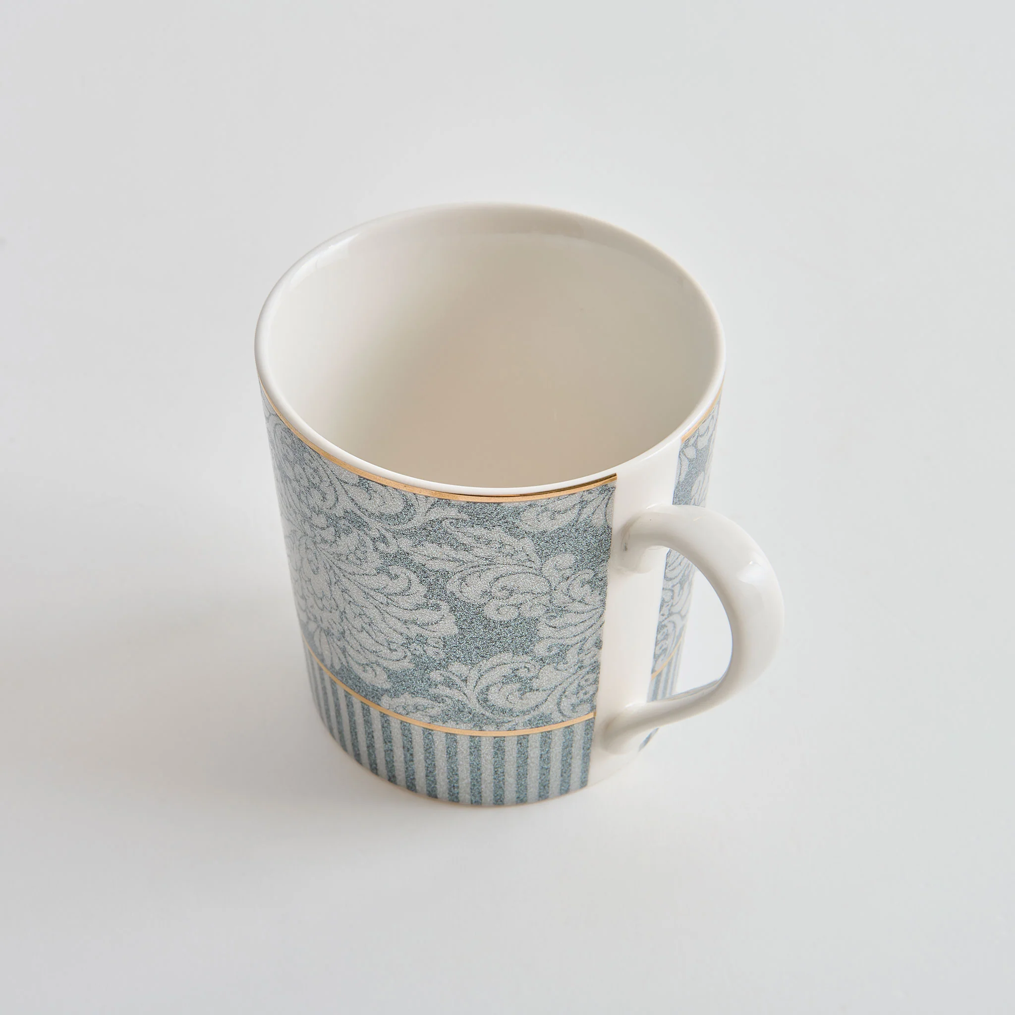 DAMASK Set 2 căni, porțelan, 360ml - Image 9