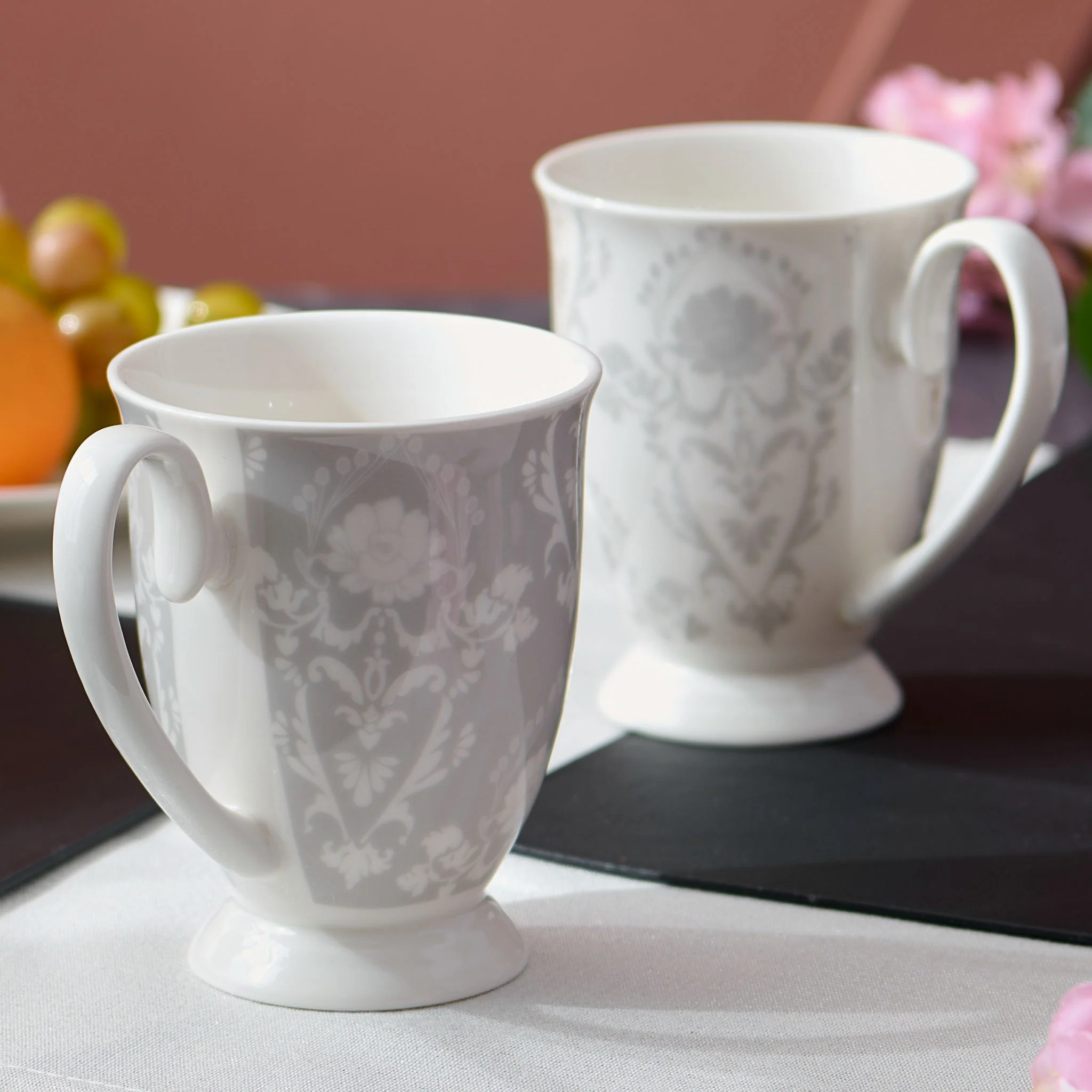 TIFFANY Set 2 căni, porțelan, 300ml - Image 2