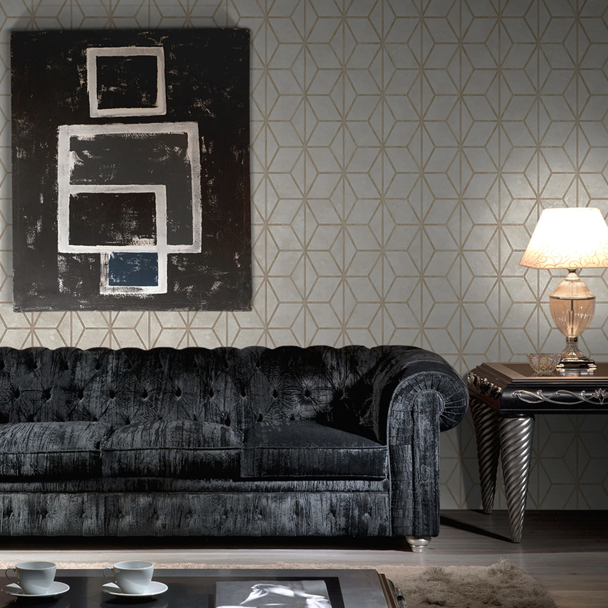ORNAMETS LATTICE Tapet - Image 4