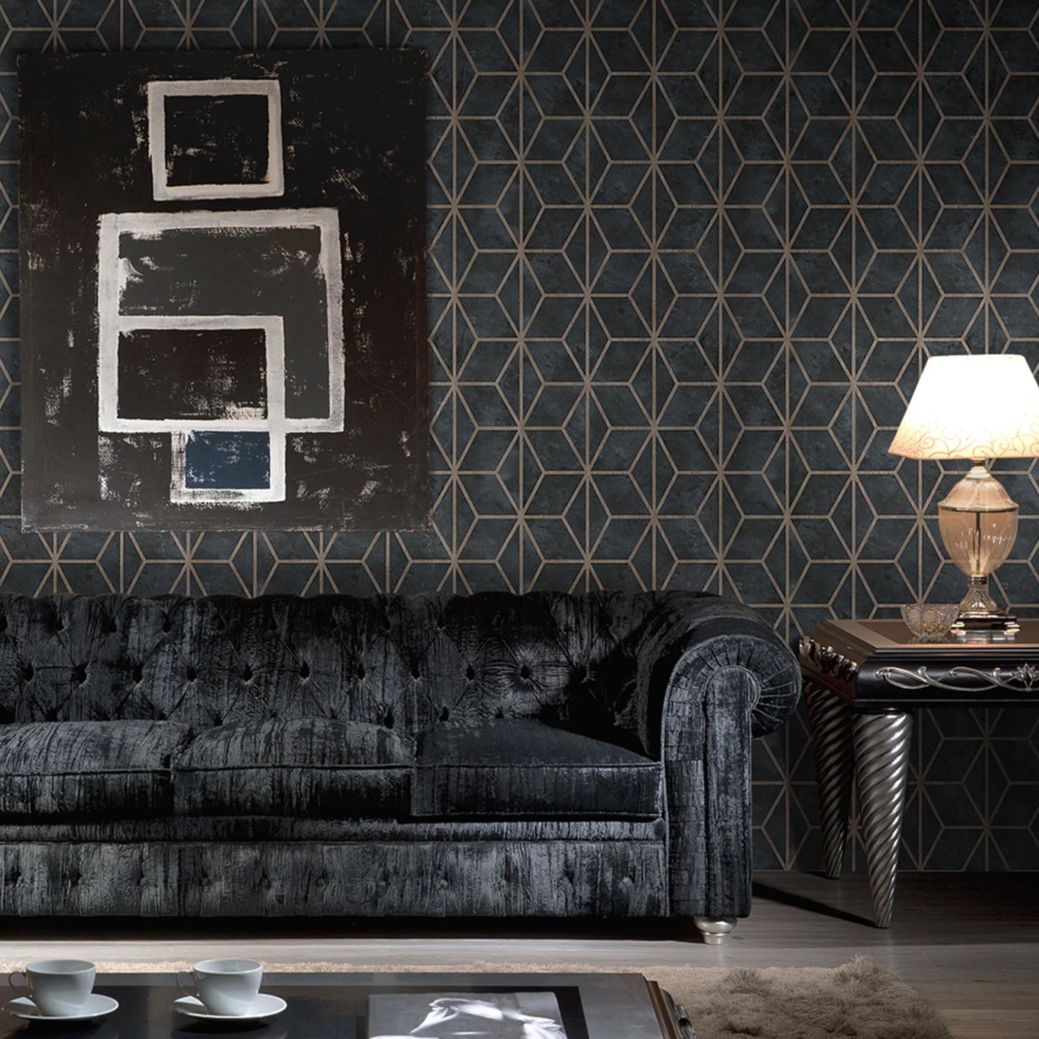 ORNAMETS LATTICE Tapet - Image 6