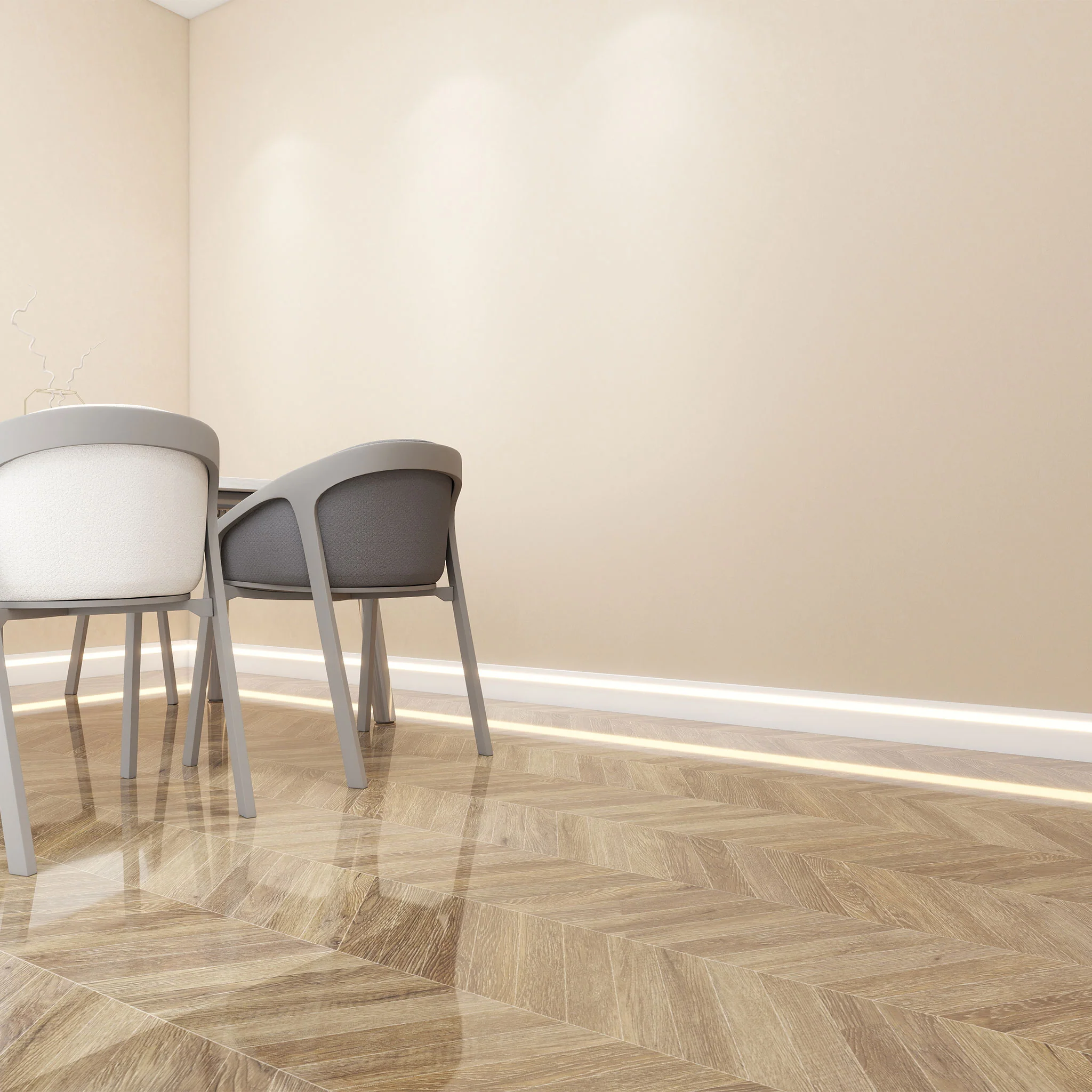 DECORIF Plintă decorativă cu spațiu bandă LED - Image 2