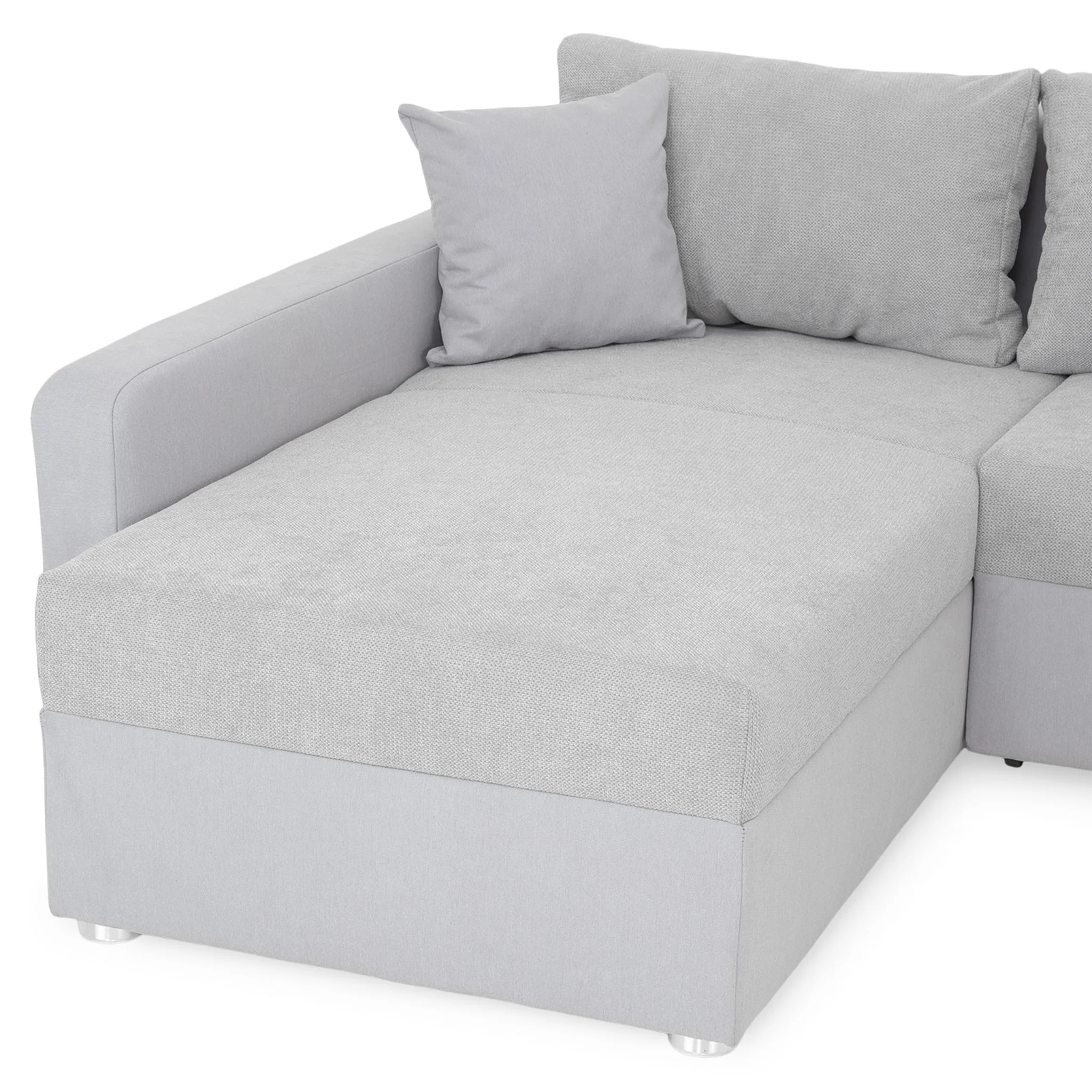 DOBSON Coltar extensibil cu sezlong interschimbabil, stofă - Image 13