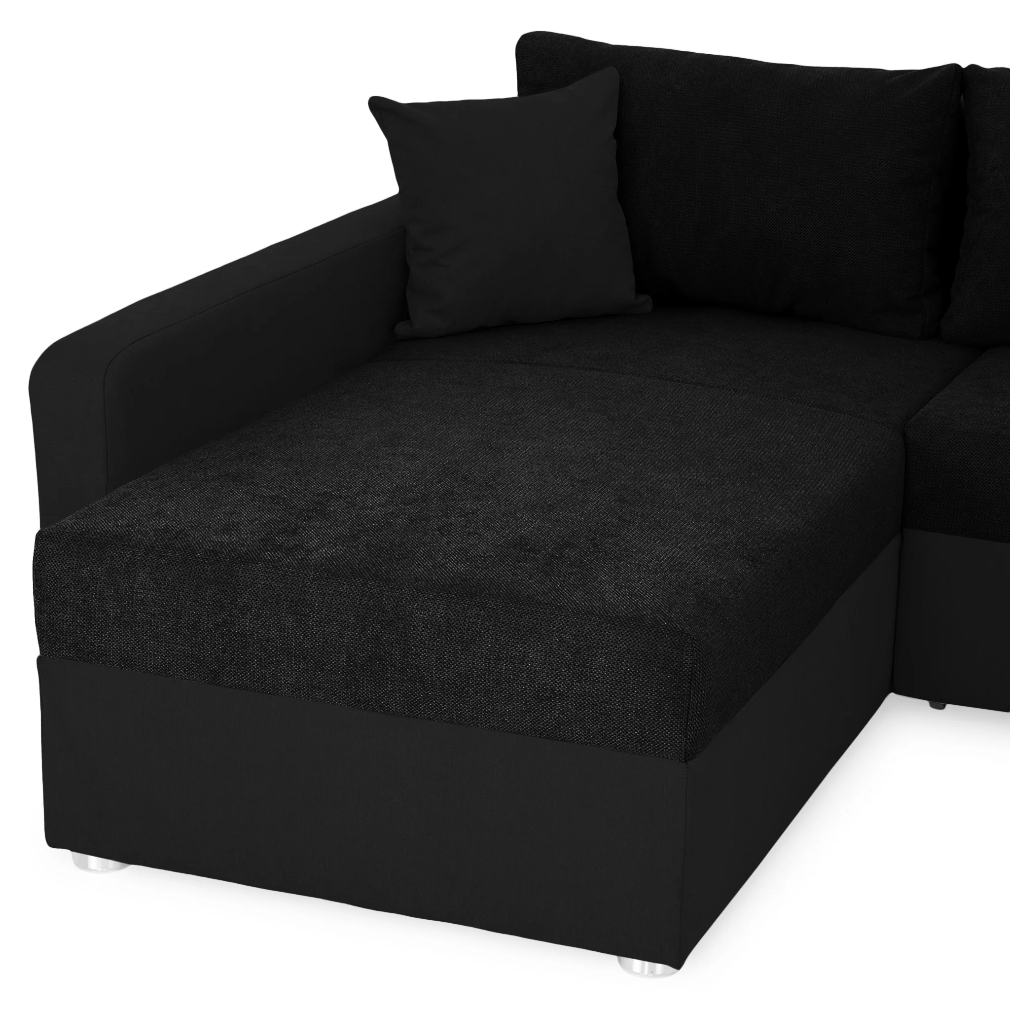 DOBSON Coltar extensibil cu sezlong interschimbabil, stofă - Image 27
