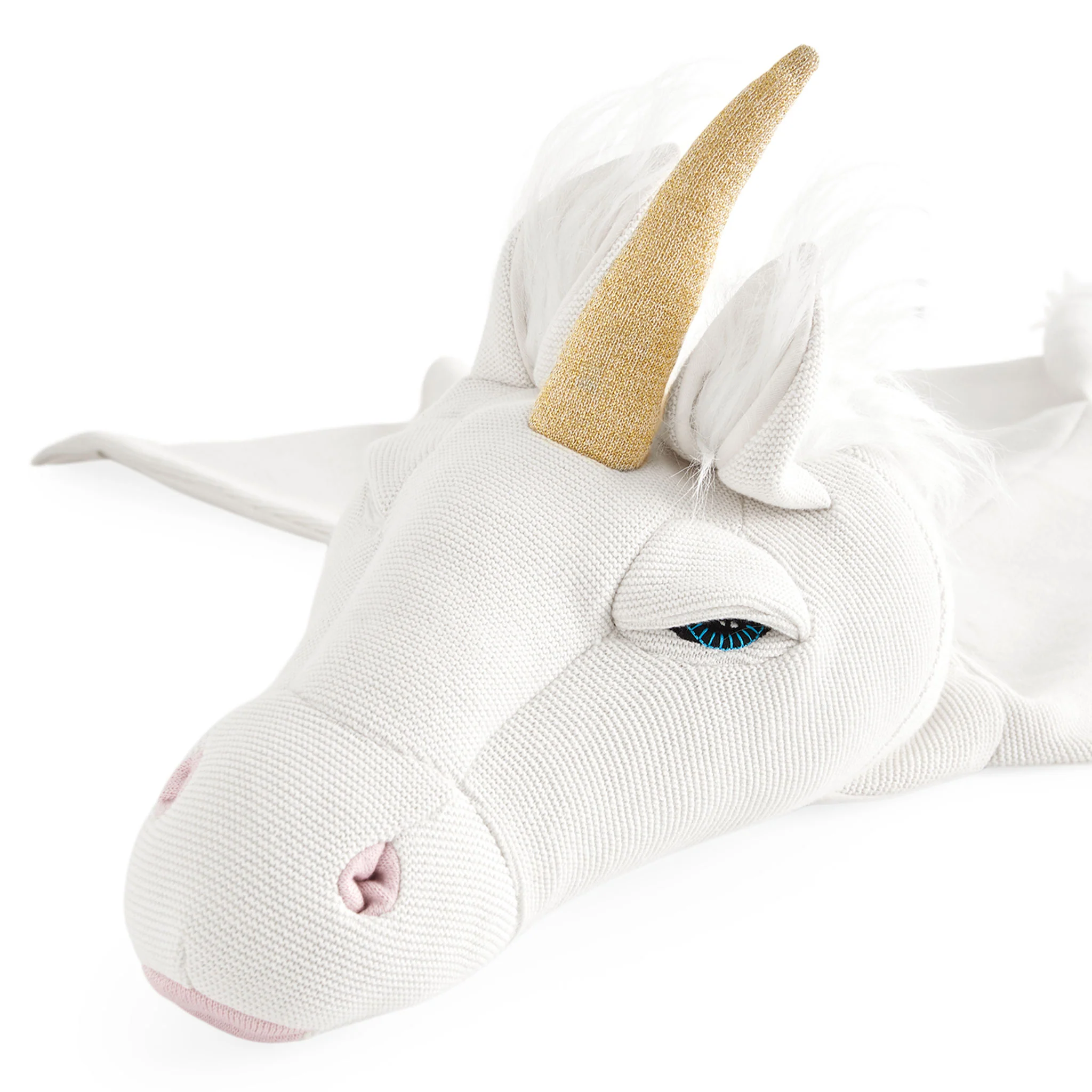 UNICORN Pled cu glugă copii, 100x120cm - Image 2