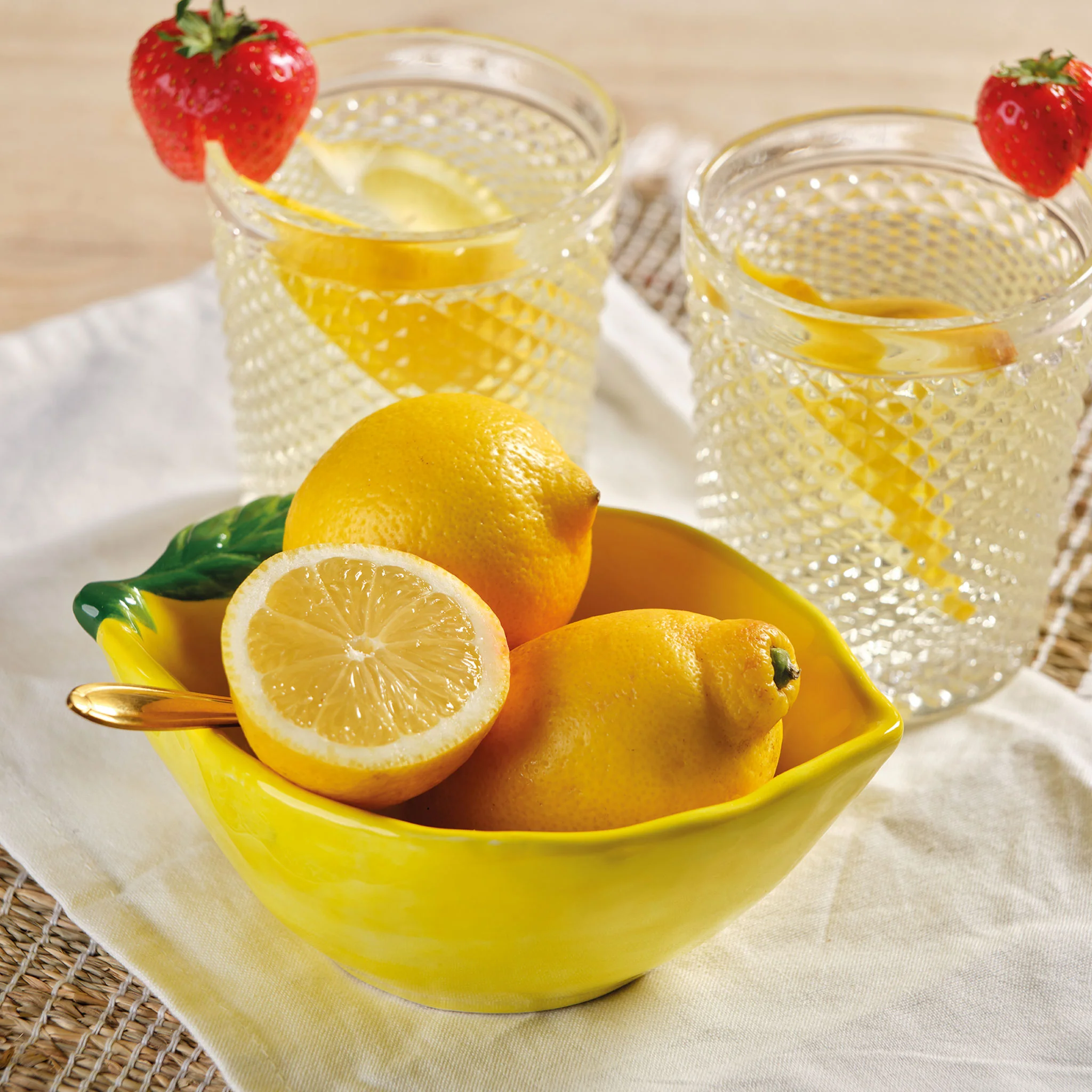 LEMONS Bol, dolomit, L.16cm - Image 2
