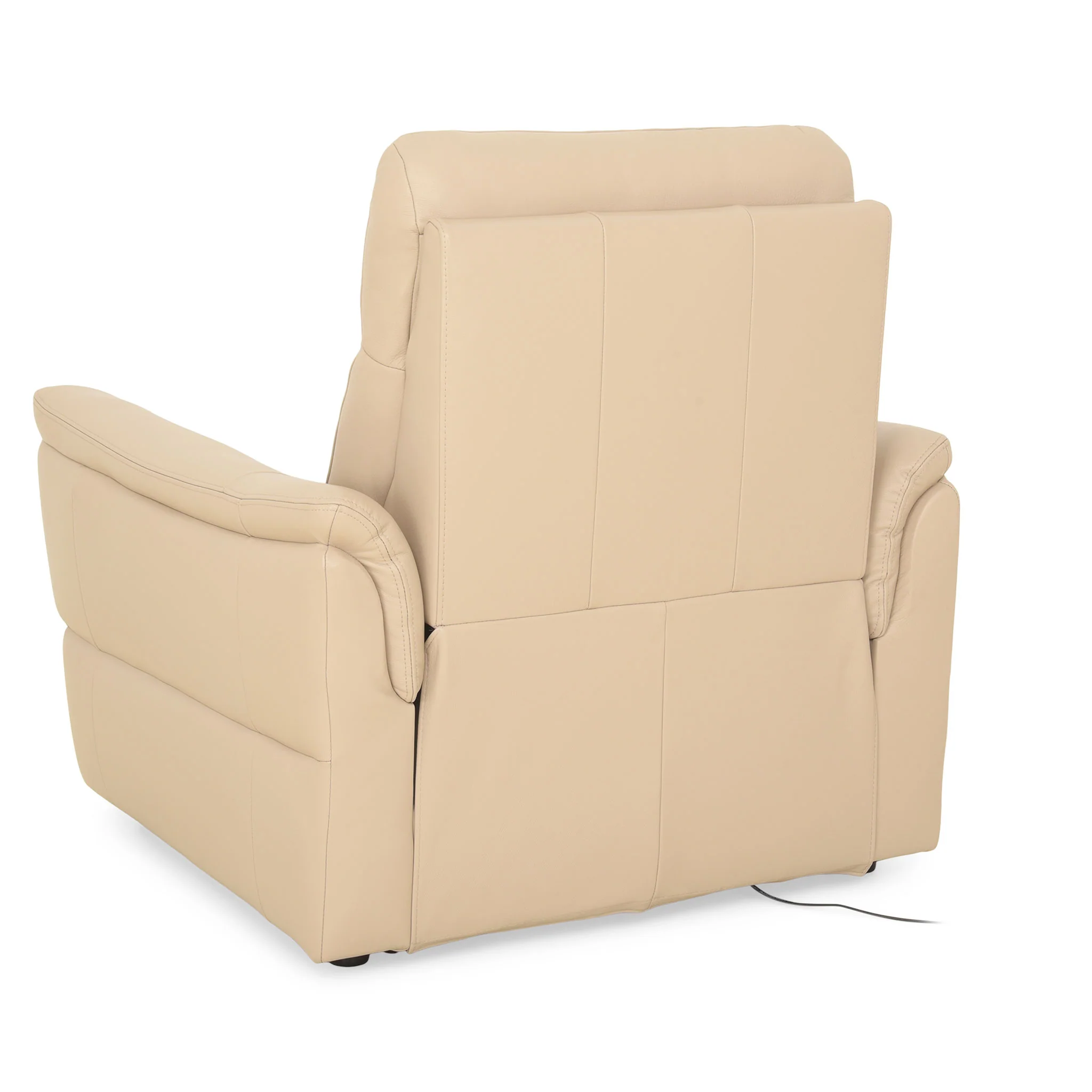 HAWKER Fotoliu cu recliner electric, piele - Image 9